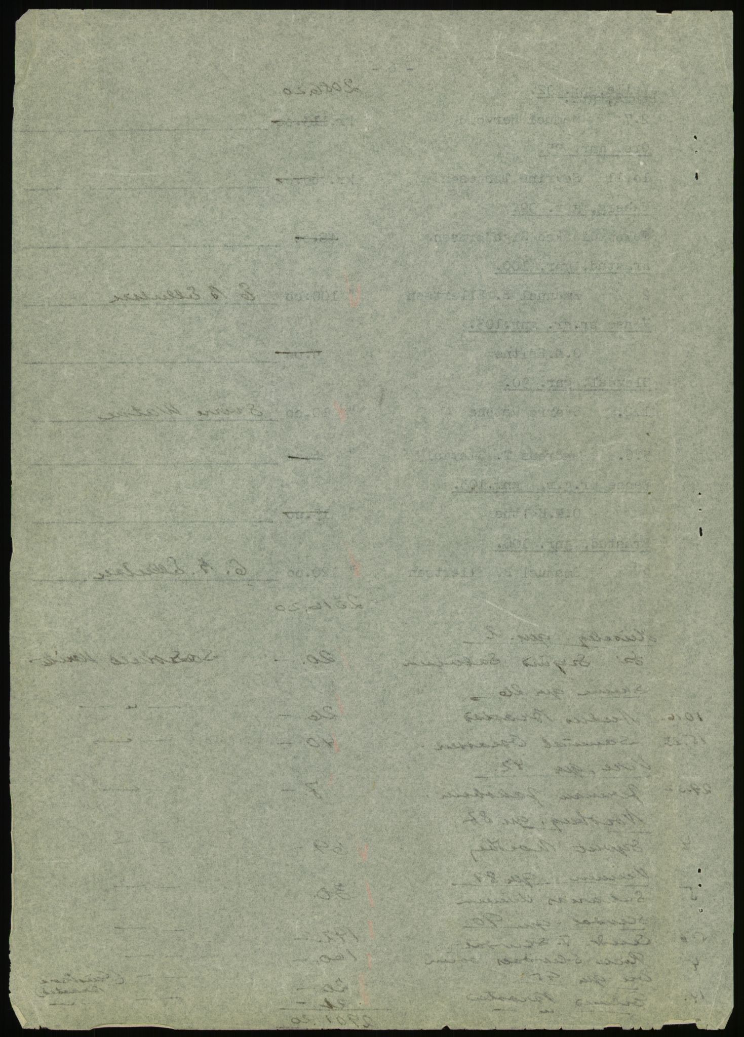 Forsvarsdepartementet, 10. kontor / Oppgjørskontoret, AV/RA-RAFA-1225/D/Db/L0180: Lista oppgjørskontor, 1942-1952, p. 940