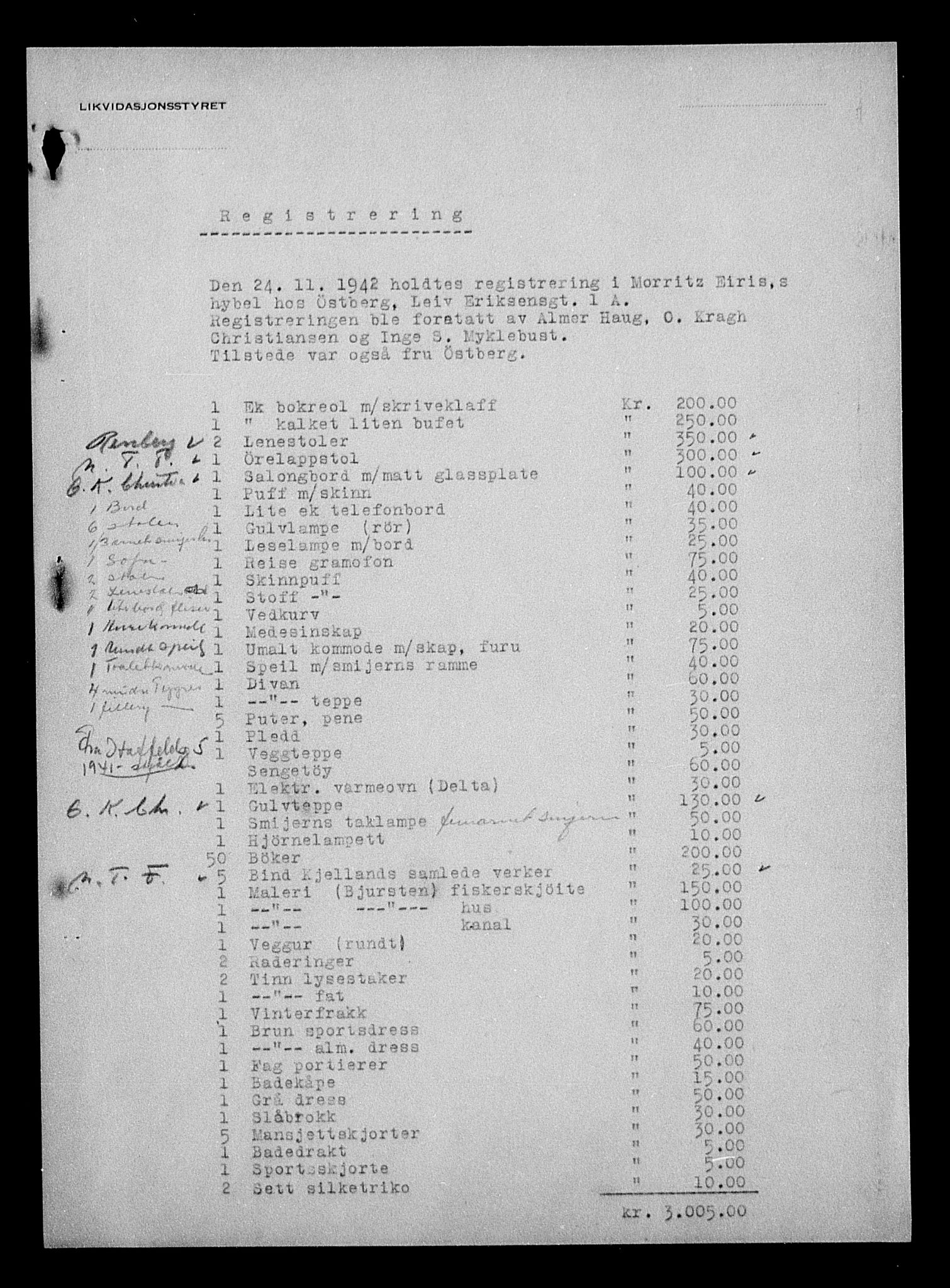 Justisdepartementet, Tilbakeføringskontoret for inndratte formuer, AV/RA-S-1564/H/Hc/Hcc/L0932: --, 1945-1947, p. 595