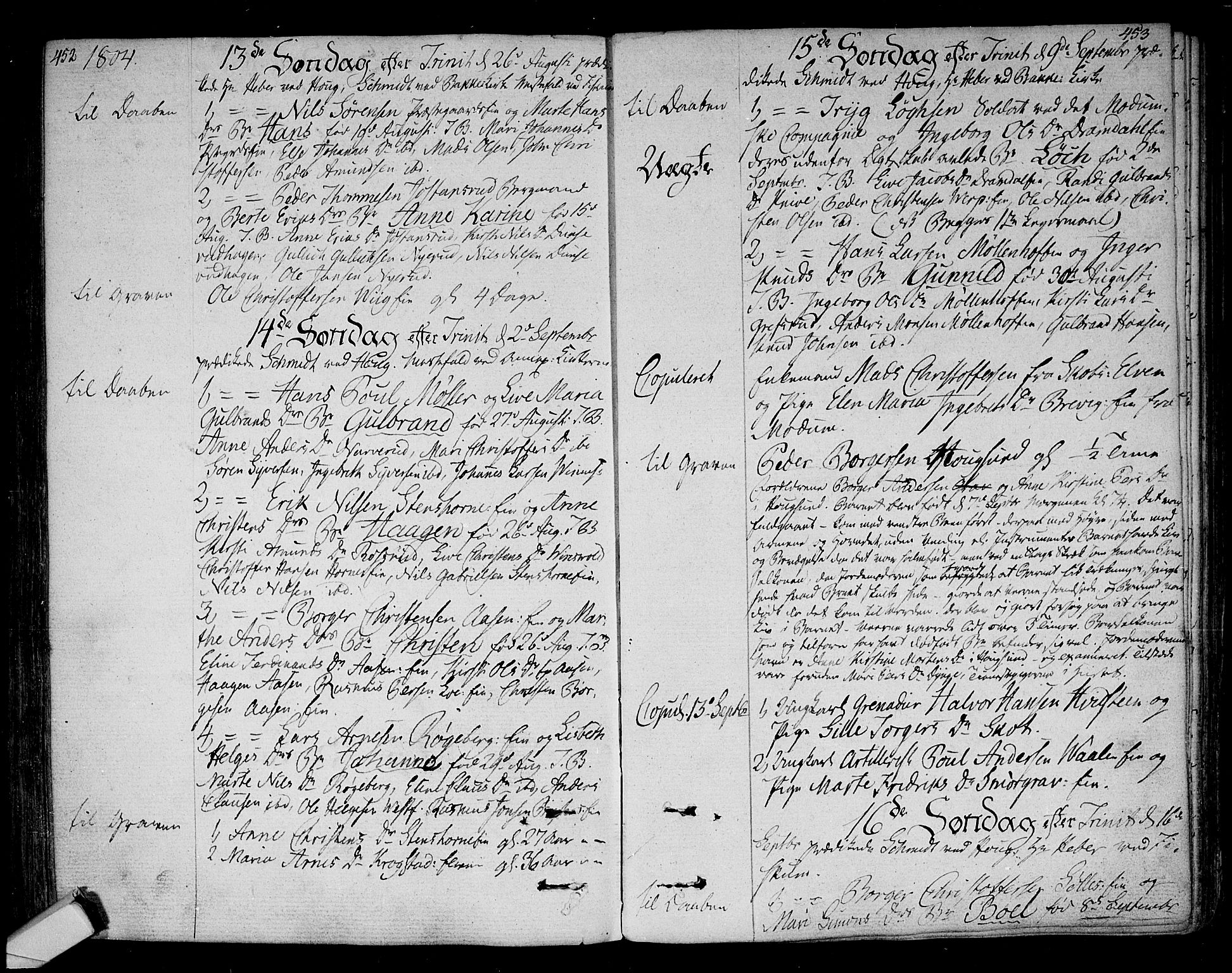 Eiker kirkebøker, AV/SAKO-A-4/F/Fa/L0009: Parish register (official) no. I 9, 1789-1806, p. 452-453