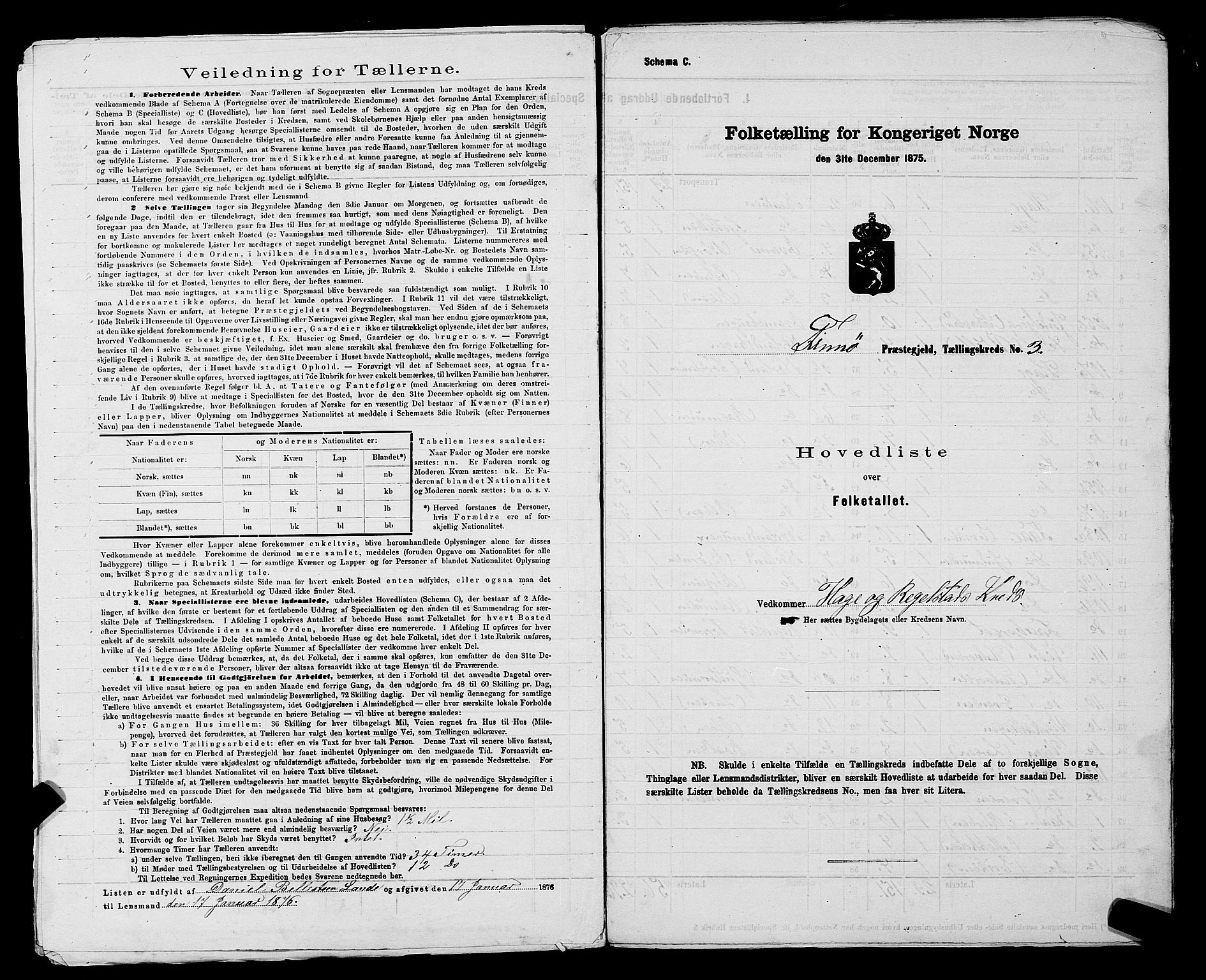 SAST, 1875 census for 1141P Finnøy, 1875, p. 8