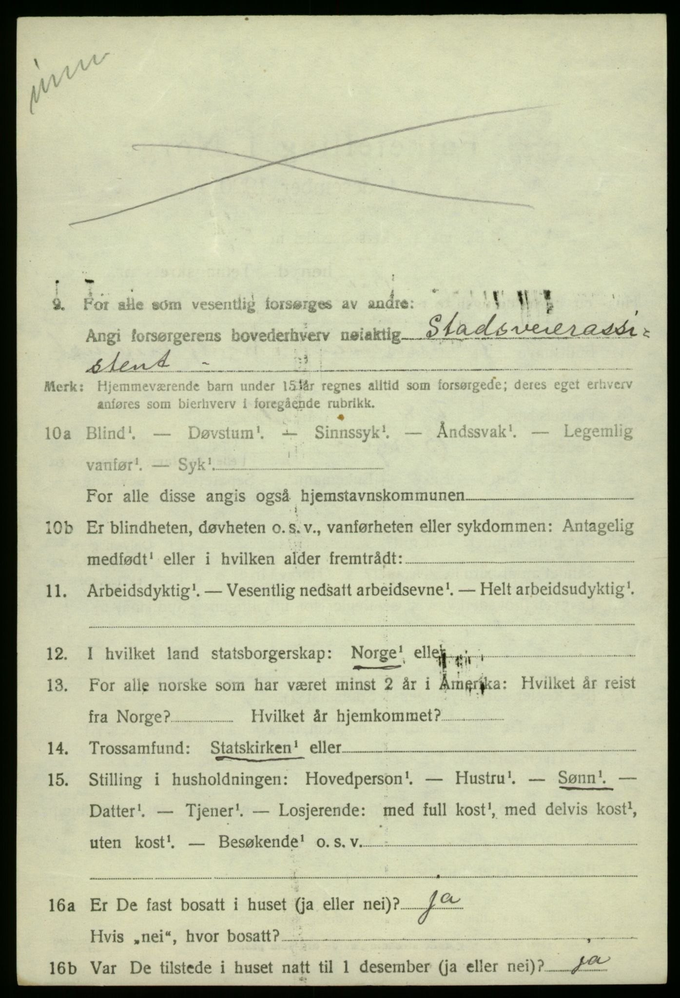 SAB, 1920 census for Laksevåg, 1920, p. 3335