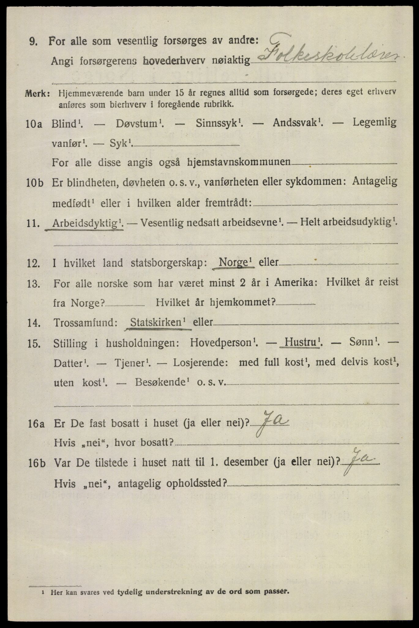 SAKO, 1920 census for Ål, 1920, p. 5495