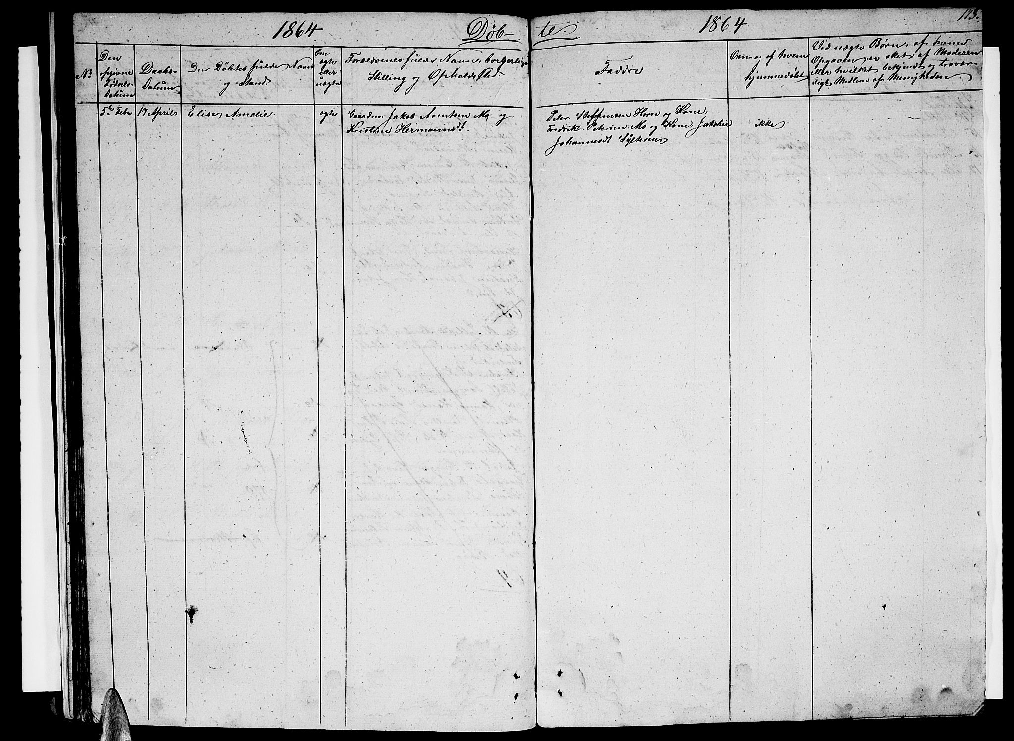 Ministerialprotokoller, klokkerbøker og fødselsregistre - Nordland, AV/SAT-A-1459/813/L0211: Parish register (copy) no. 813C03, 1842-1863, p. 173