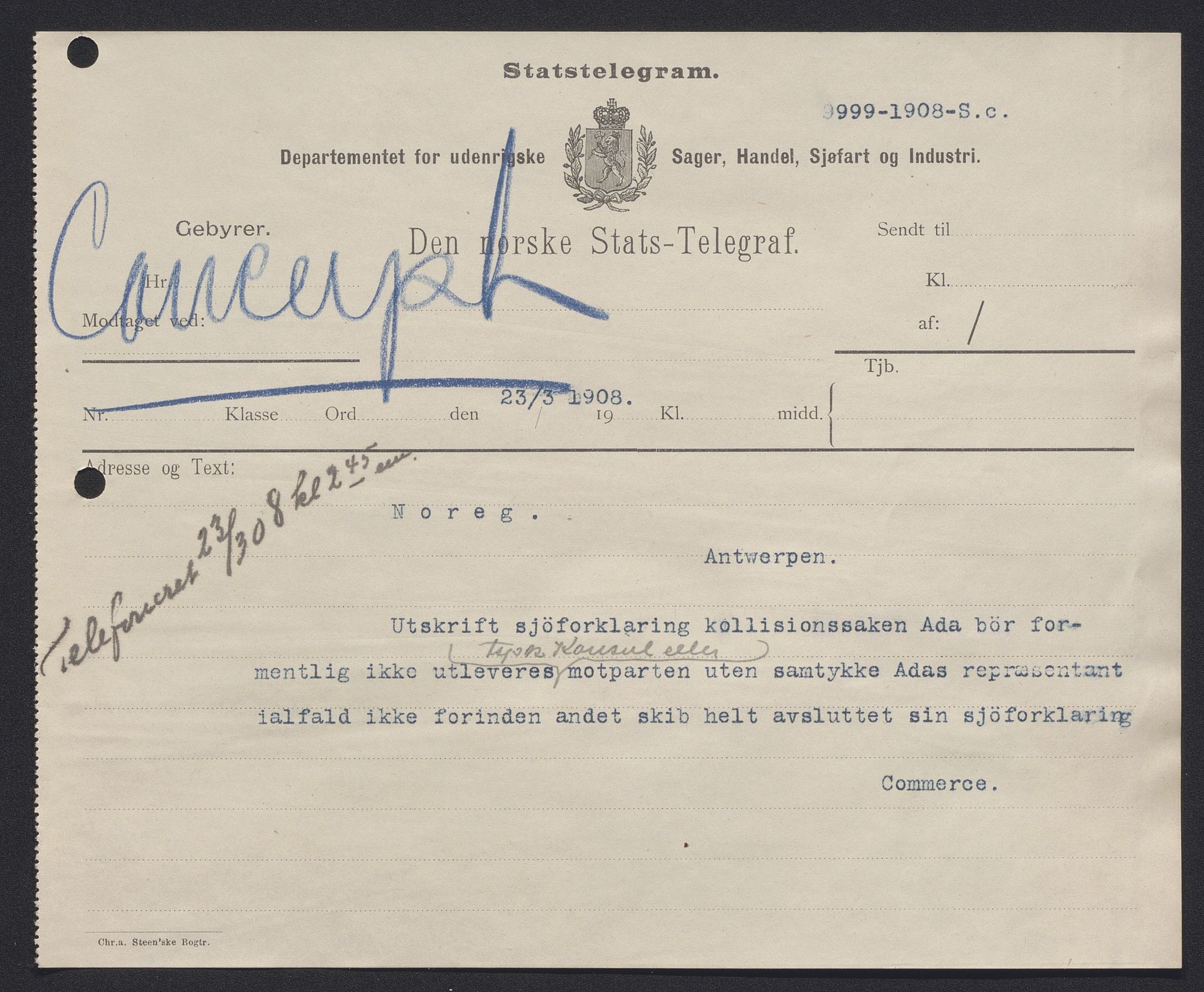 Sjøfartsdirektoratet med forløpere, skipsmapper slettede skip, AV/RA-S-4998/F/Fa/L0003: --, 1848-1912, p. 615