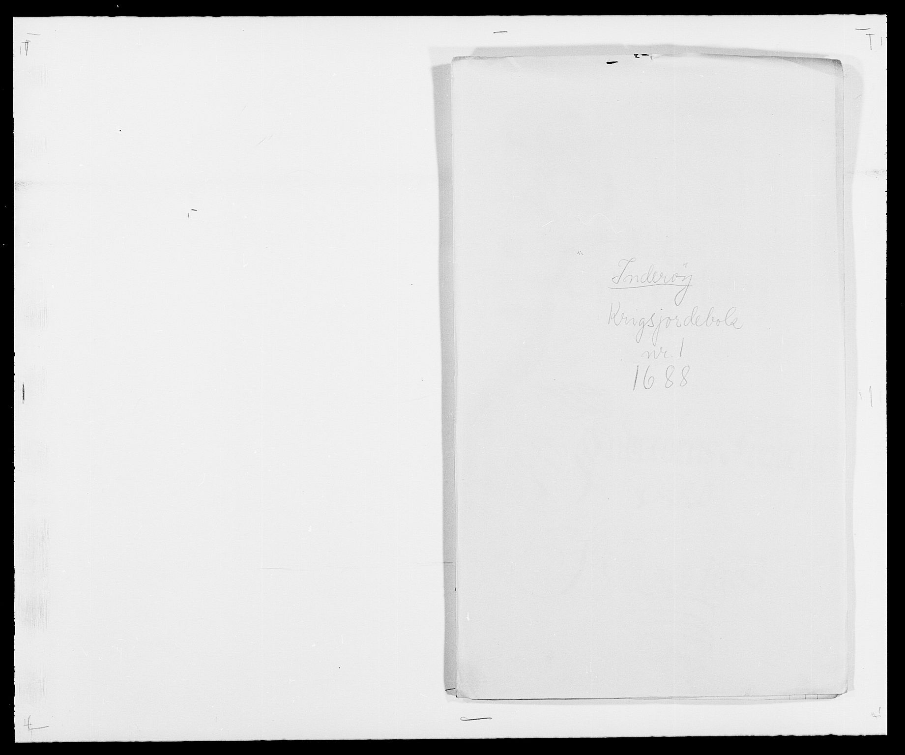 Rentekammeret inntil 1814, Reviderte regnskaper, Fogderegnskap, RA/EA-4092/R63/L4306: Fogderegnskap Inderøy, 1687-1689, p. 346