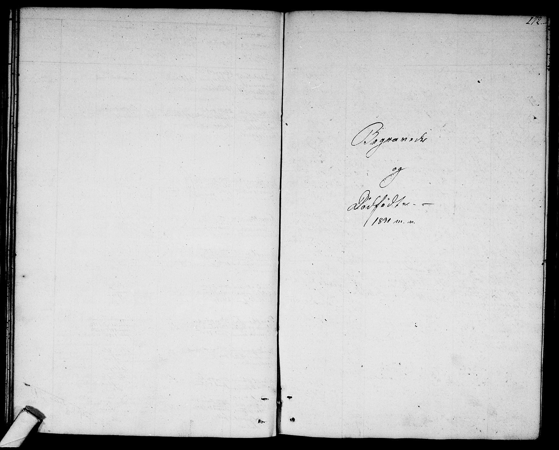 Rollag kirkebøker, SAKO/A-240/G/Ga/L0002: Parish register (copy) no. I 2, 1831-1856, p. 172