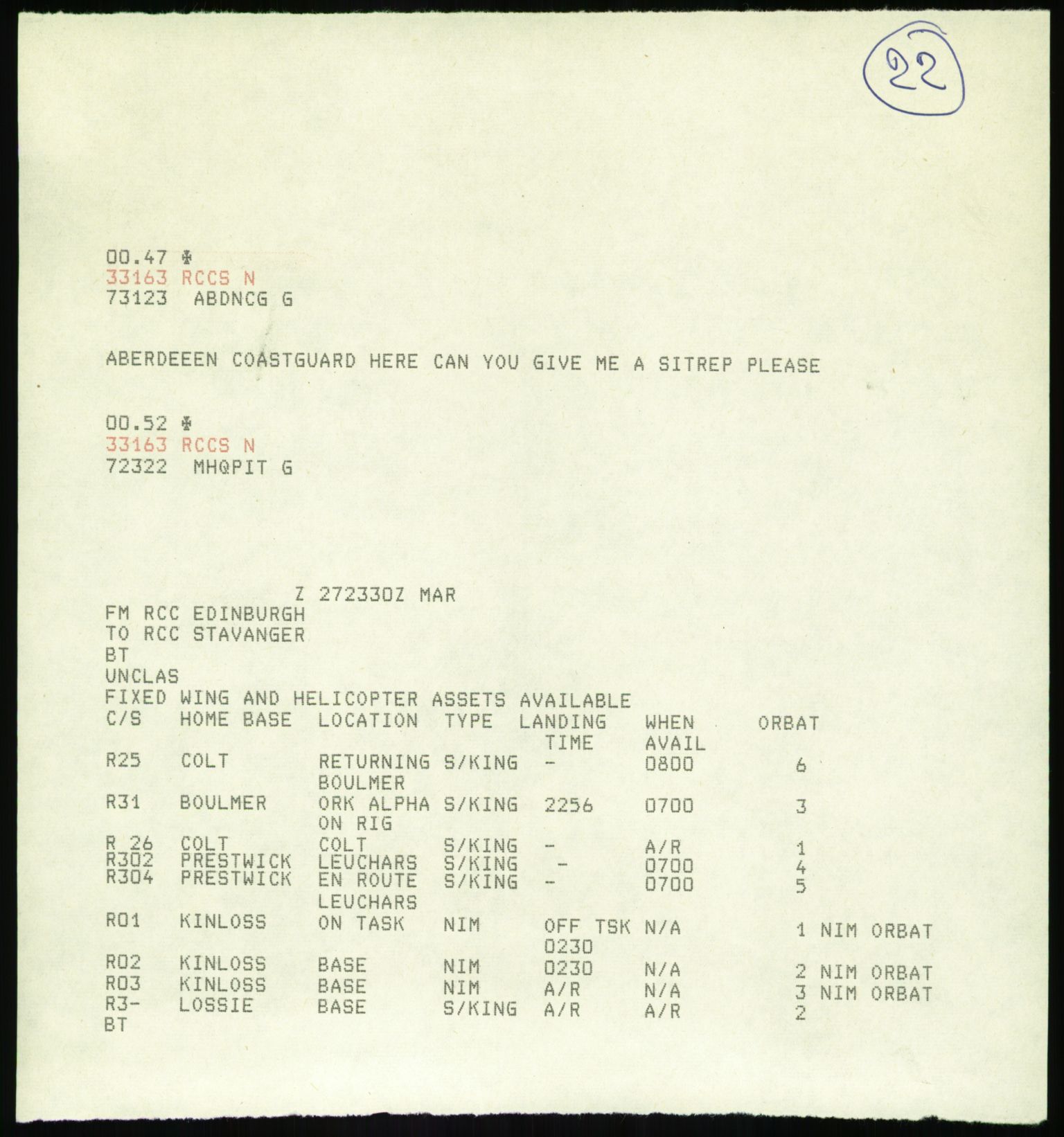 Justisdepartementet, Granskningskommisjonen ved Alexander Kielland-ulykken 27.3.1980, AV/RA-S-1165/D/L0017: P Hjelpefartøy (Doku.liste + P1-P6 av 6)/Q Hovedredningssentralen (Q0-Q27 av 27), 1980-1981, p. 601