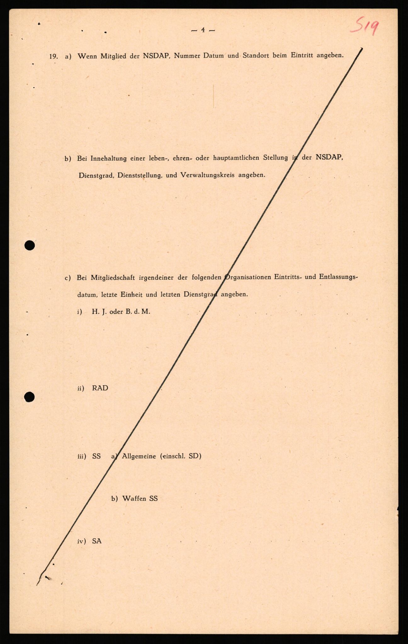 Forsvaret, Forsvarets overkommando II, AV/RA-RAFA-3915/D/Db/L0040: CI Questionaires. Tyske okkupasjonsstyrker i Norge. Østerrikere., 1945-1946, p. 187