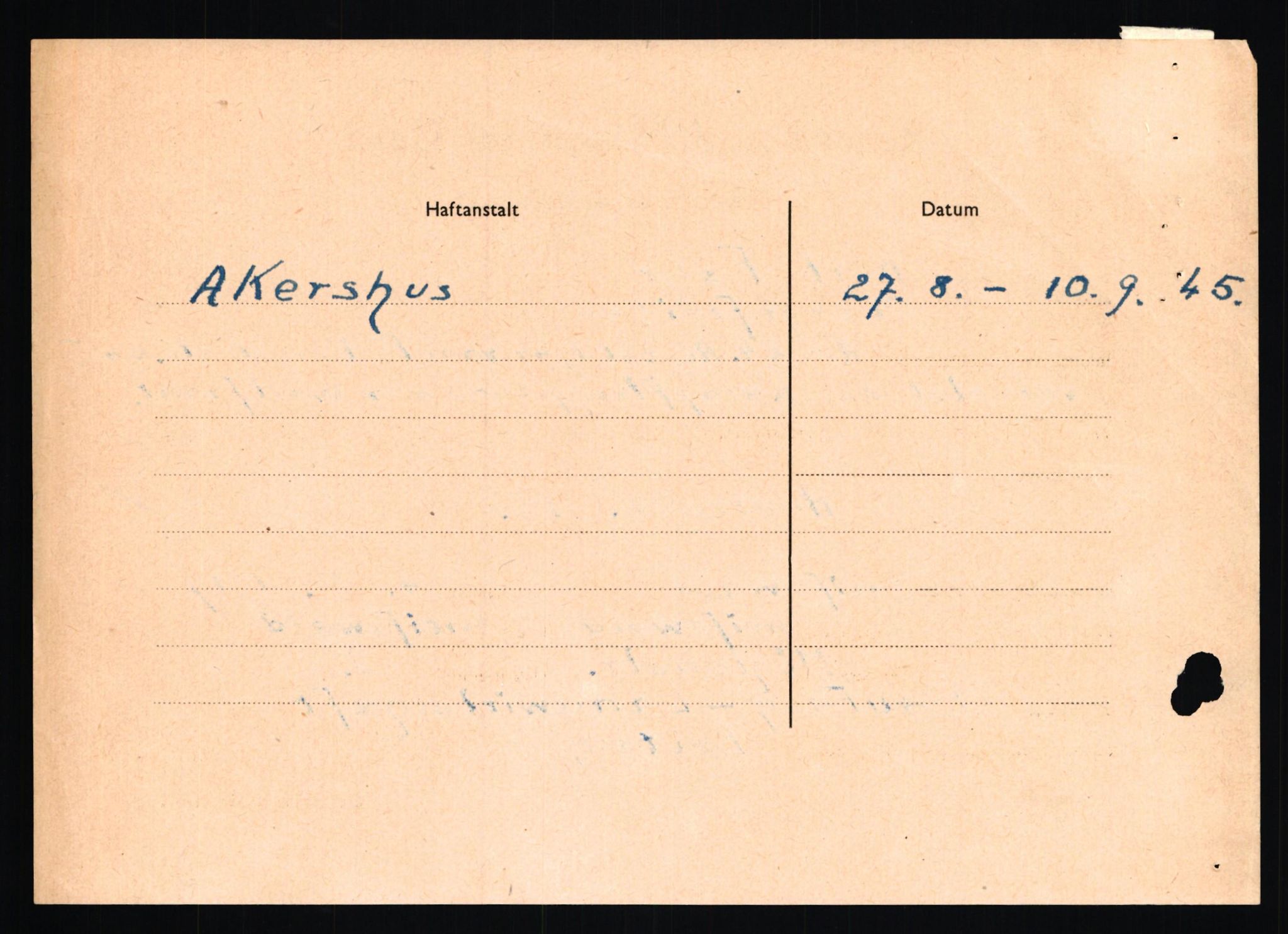 Forsvaret, Forsvarets overkommando II, AV/RA-RAFA-3915/D/Db/L0007: CI Questionaires. Tyske okkupasjonsstyrker i Norge. Tyskere., 1945-1946, p. 399