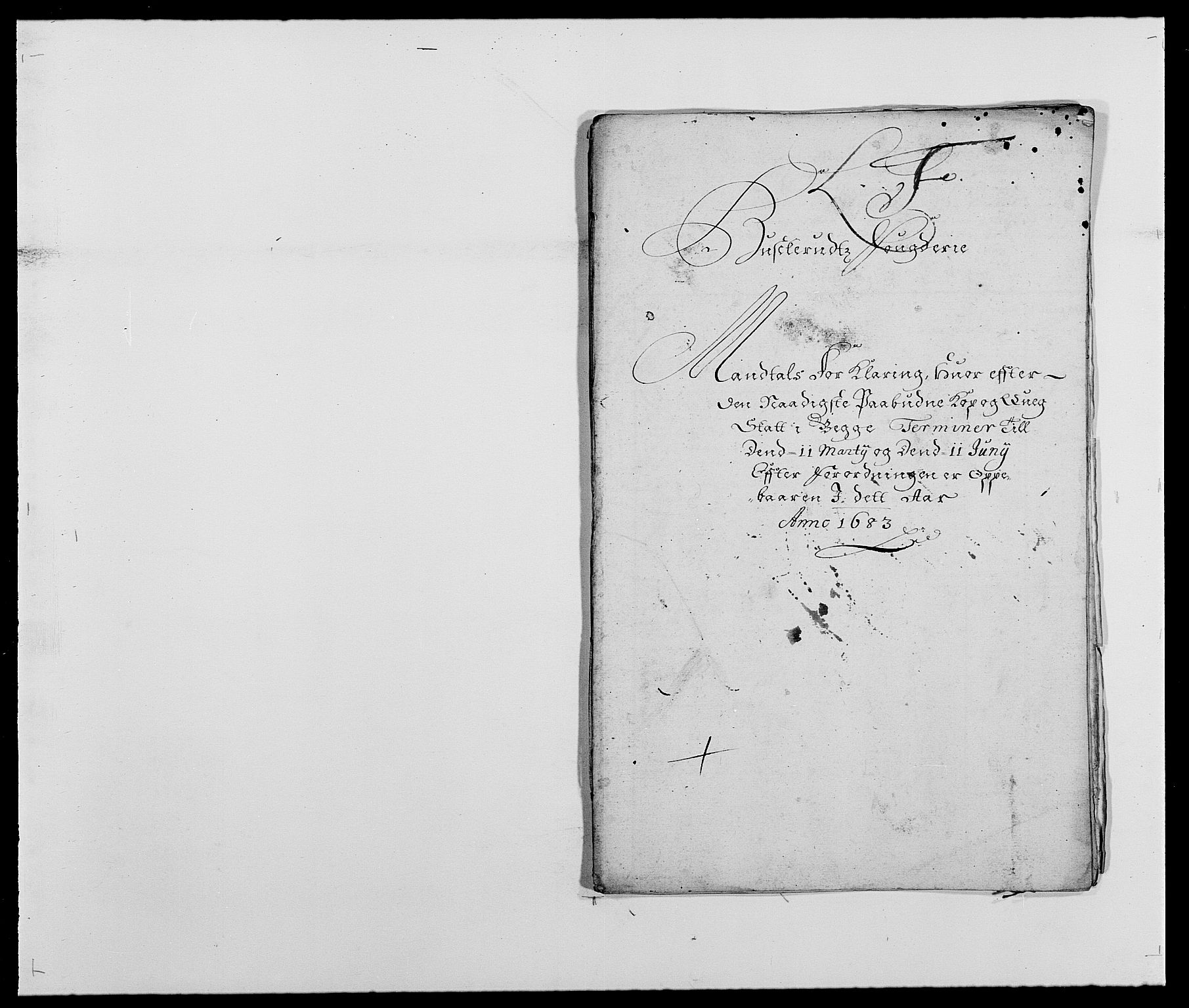Rentekammeret inntil 1814, Reviderte regnskaper, Fogderegnskap, AV/RA-EA-4092/R25/L1677: Fogderegnskap Buskerud, 1683-1684, p. 123