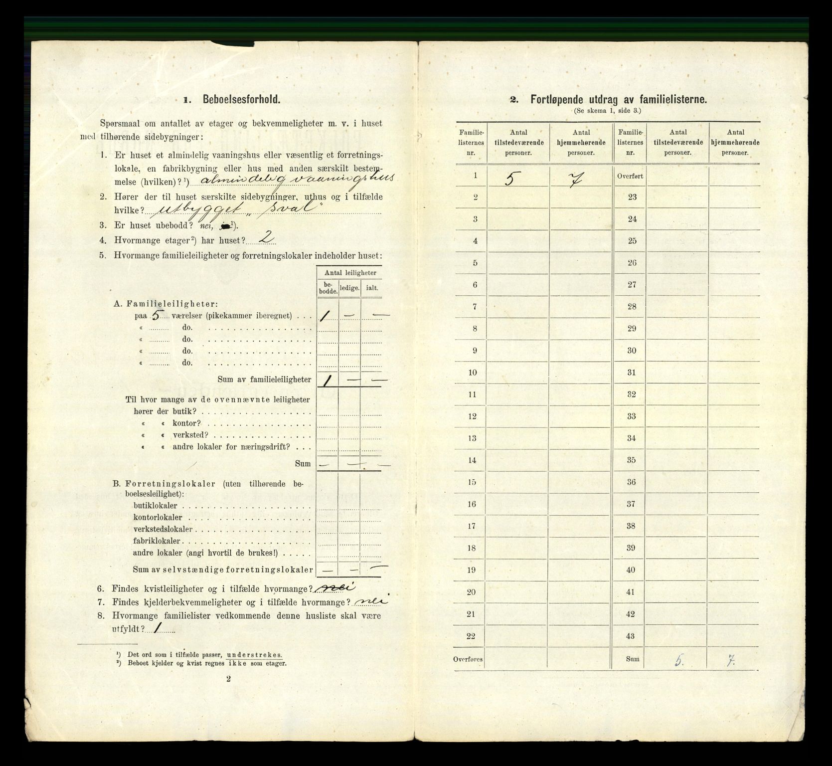 RA, 1910 census for Bergen, 1910, p. 44320