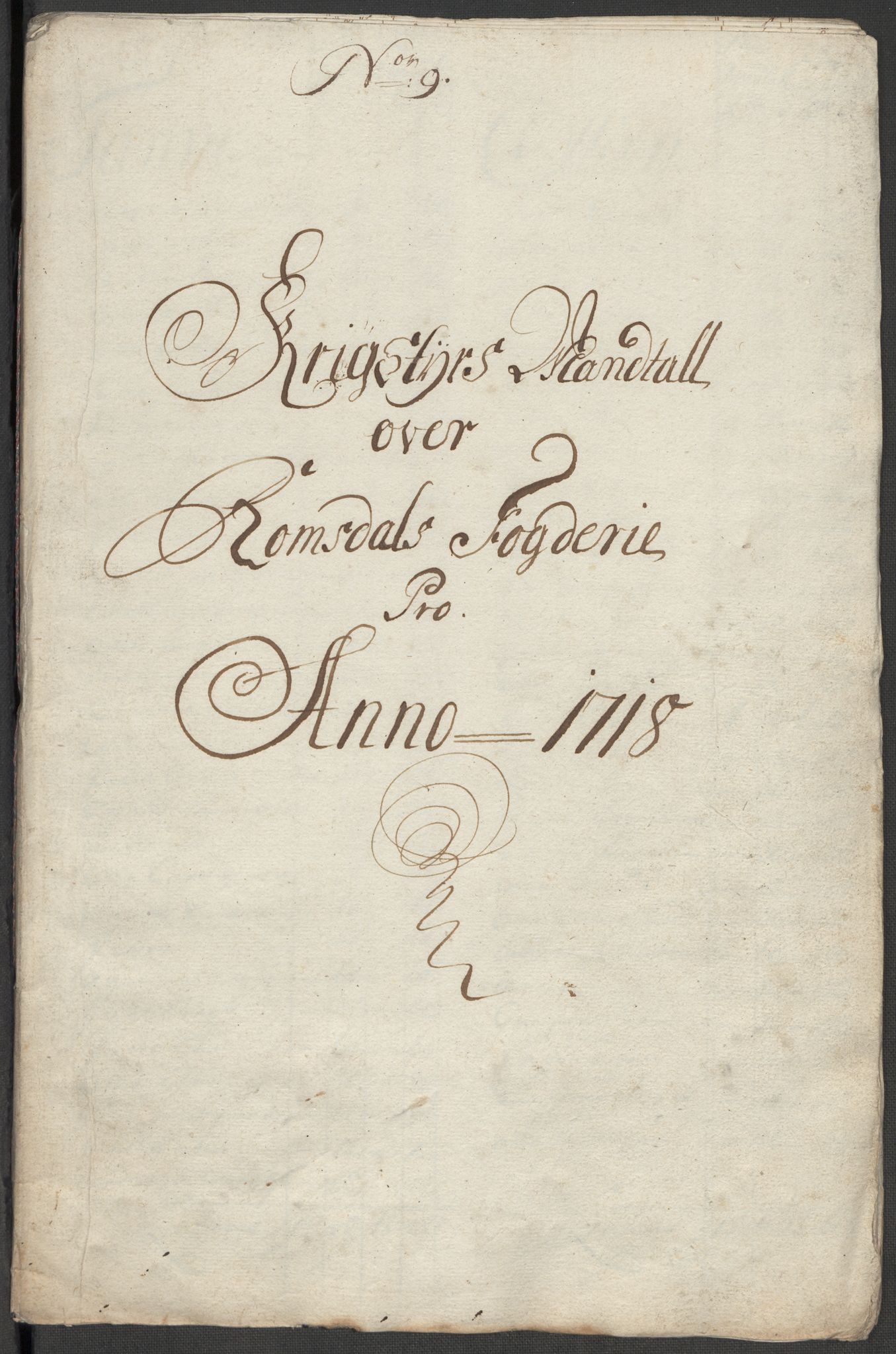 Rentekammeret inntil 1814, Reviderte regnskaper, Fogderegnskap, RA/EA-4092/R55/L3665: Fogderegnskap Romsdal, 1718, p. 107