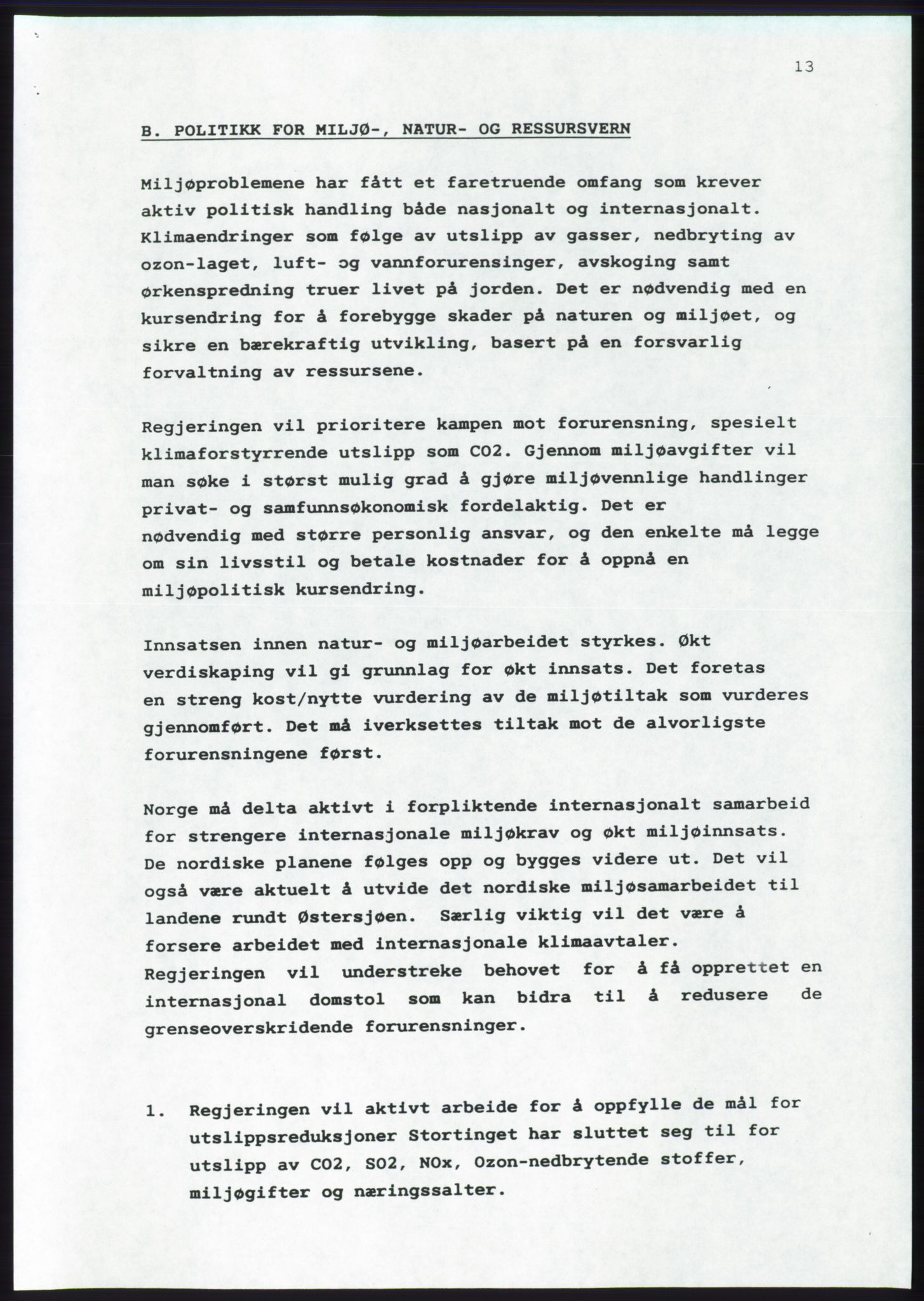 Forhandlingsmøtene 1989 mellom Høyre, KrF og Senterpartiet om dannelse av regjering, AV/RA-PA-0697/A/L0001: Forhandlingsprotokoll med vedlegg, 1989, p. 541