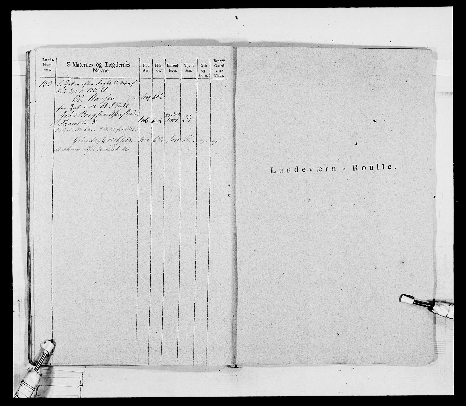 Generalitets- og kommissariatskollegiet, Det kongelige norske kommissariatskollegium, AV/RA-EA-5420/E/Eh/L0069: Opplandske gevorbne infanteriregiment, 1810-1818, p. 136