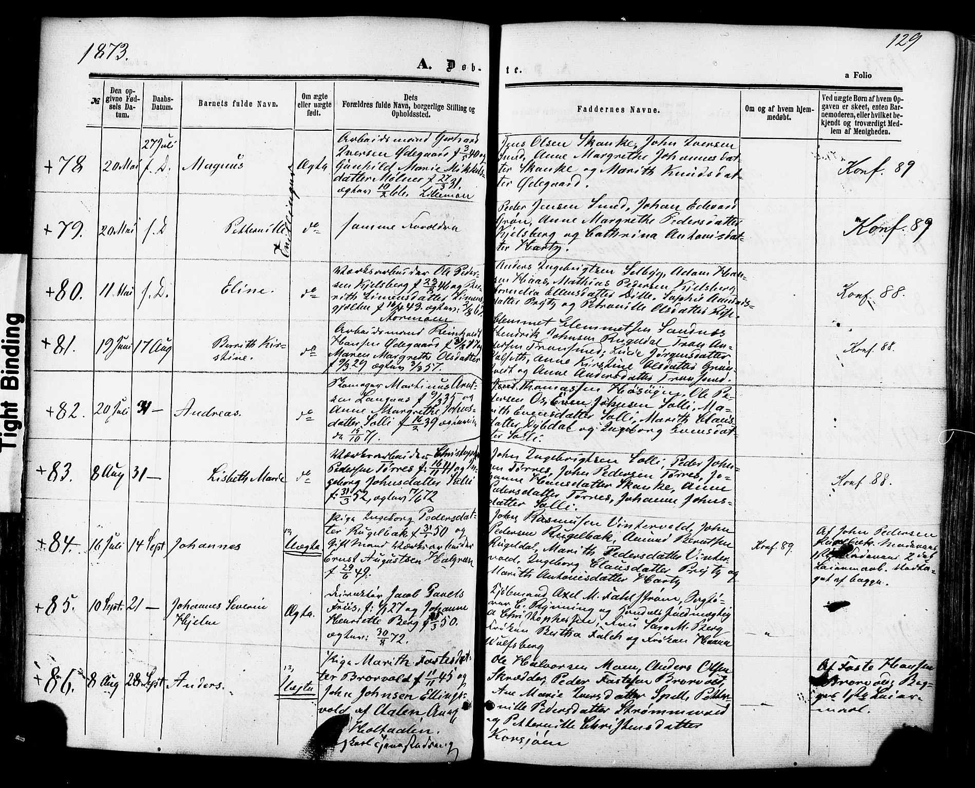 Ministerialprotokoller, klokkerbøker og fødselsregistre - Sør-Trøndelag, AV/SAT-A-1456/681/L0932: Parish register (official) no. 681A10, 1860-1878, p. 129