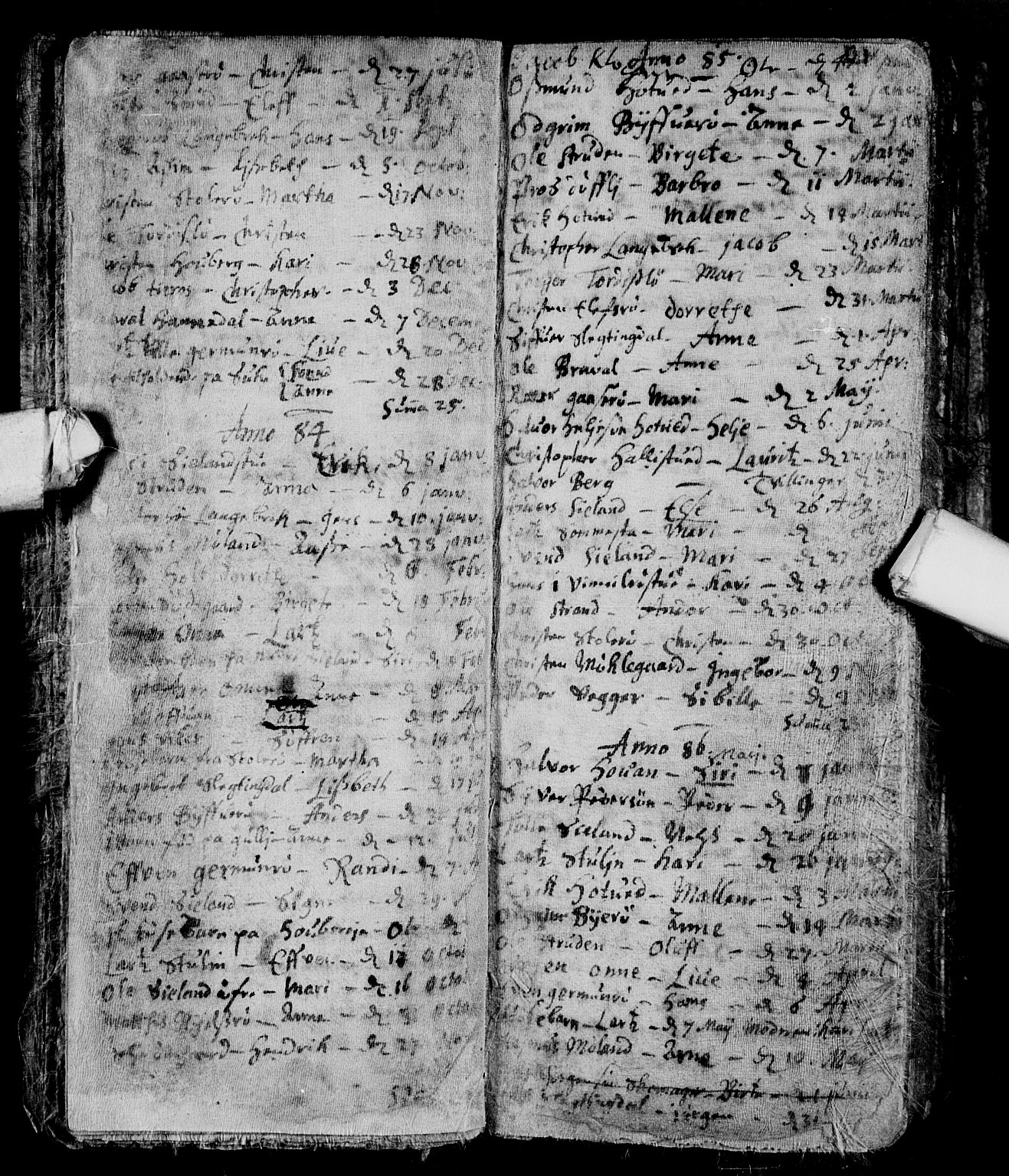 Andebu kirkebøker, SAKO/A-336/F/Fa/L0001: Parish register (official) no. 1 /1, 1623-1738, p. 21