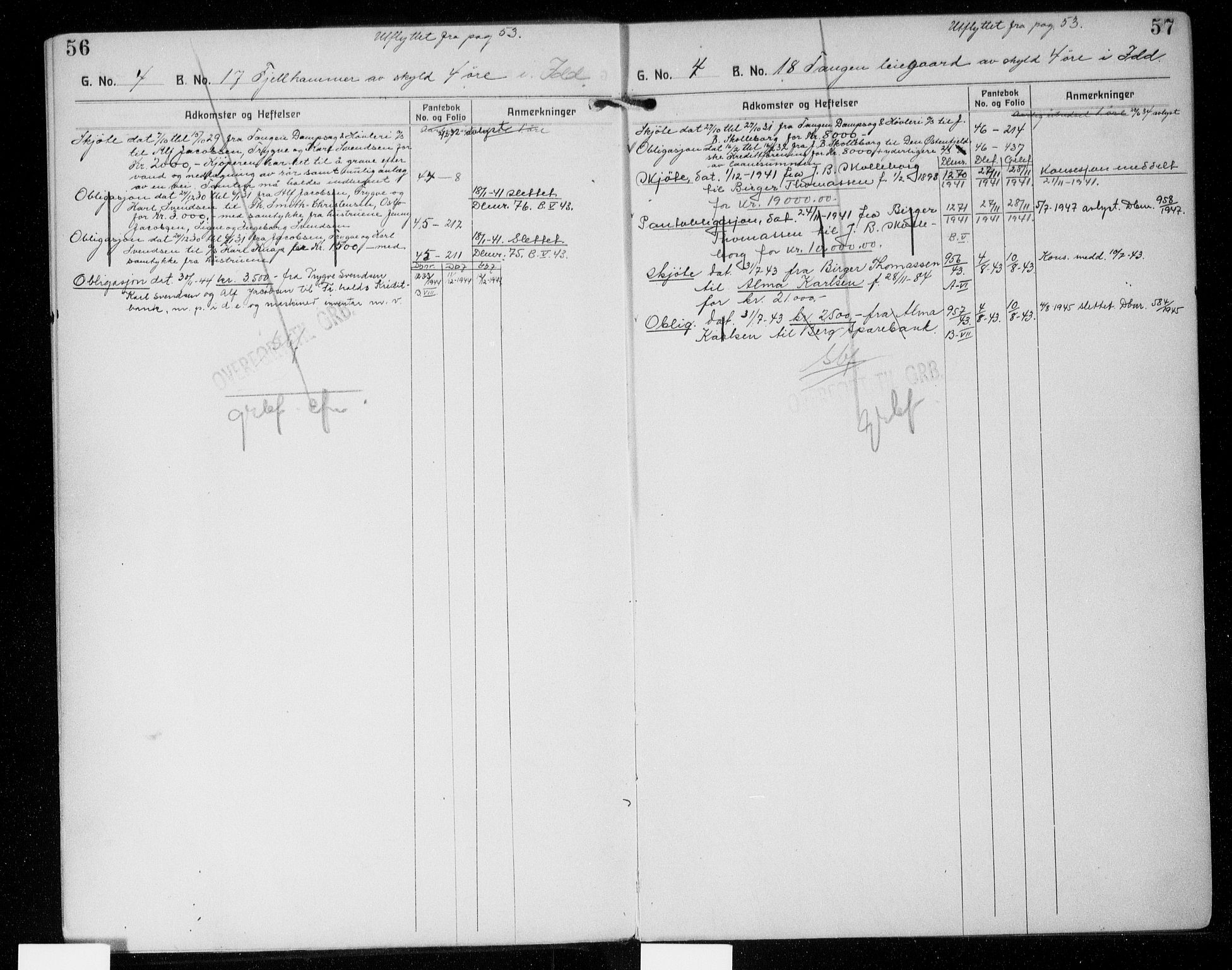 Idd og Marker sorenskriveri, AV/SAO-A-10283/G/Ga/Gac/L0006: Mortgage register no. II 6, 1926-1953, p. 56-57