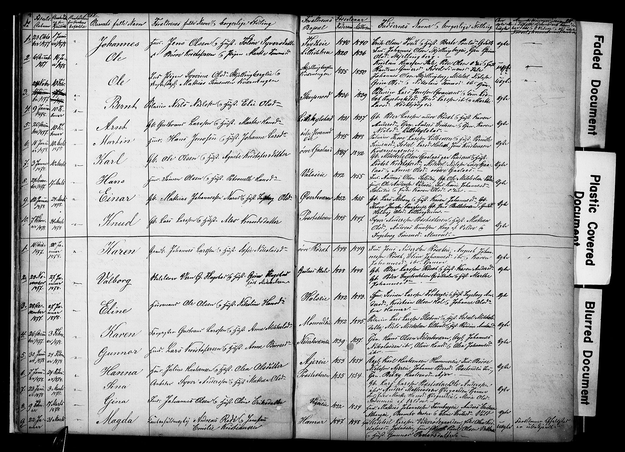 Vang prestekontor, Hedmark, SAH/PREST-008/H/Ha/Hab/L0018: Parish register (copy) no. 18, 1871-1903, p. 24