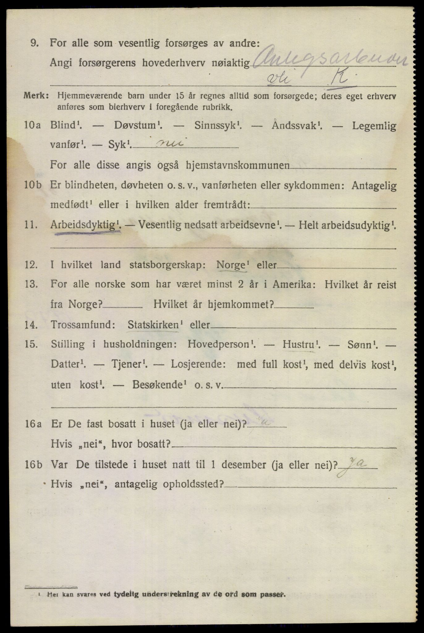 SAKO, 1920 census for Røyken, 1920, p. 3629