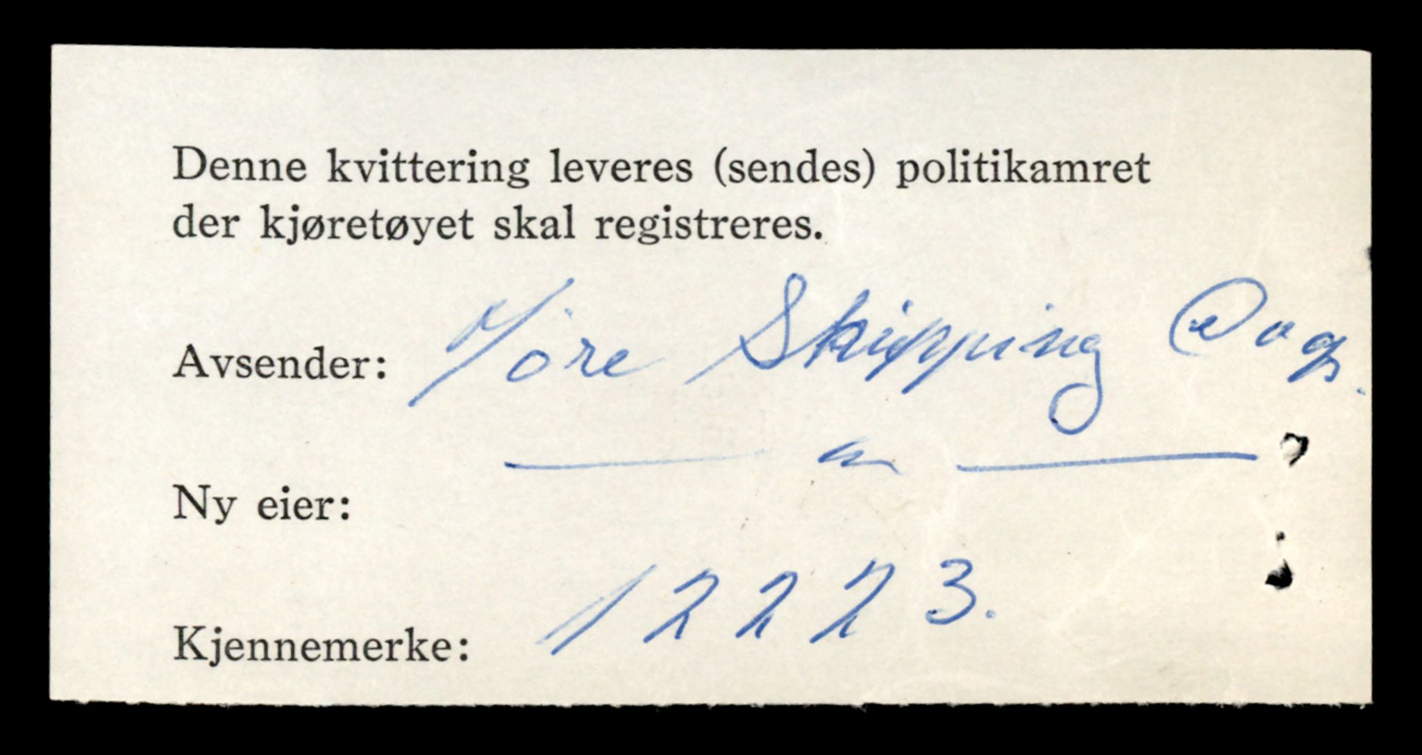 Møre og Romsdal vegkontor - Ålesund trafikkstasjon, SAT/A-4099/F/Fe/L0036: Registreringskort for kjøretøy T 12831 - T 13030, 1927-1998, p. 142