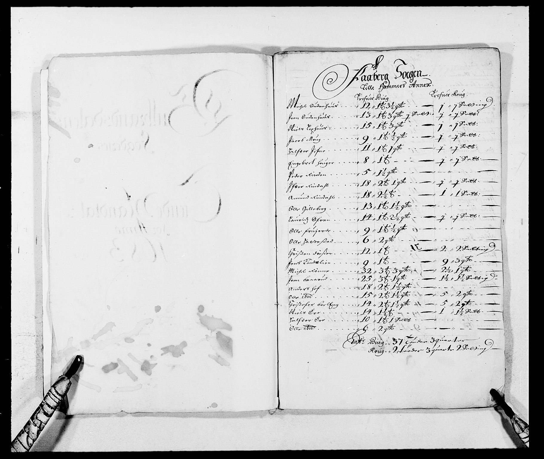 Rentekammeret inntil 1814, Reviderte regnskaper, Fogderegnskap, RA/EA-4092/R17/L1158: Fogderegnskap Gudbrandsdal, 1682-1689, p. 19