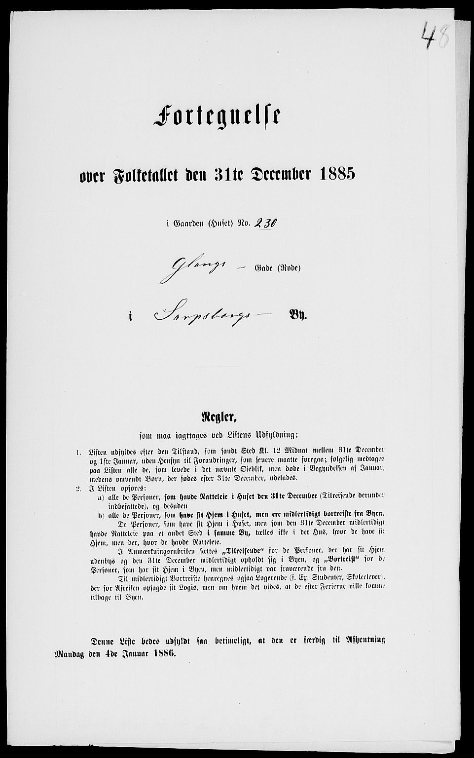 RA, 1885 census for 0102 Sarpsborg, 1885, p. 95