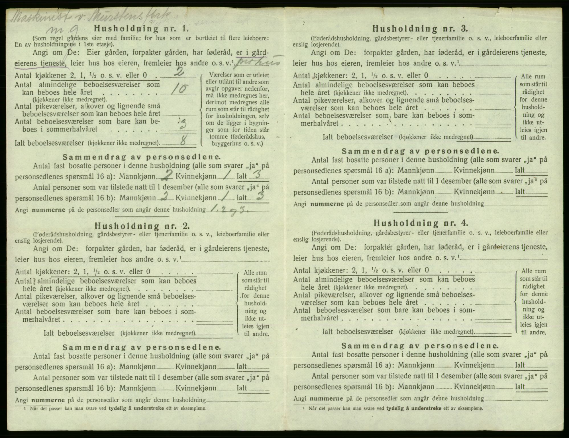 SAB, 1920 census for Etne, 1920, p. 74