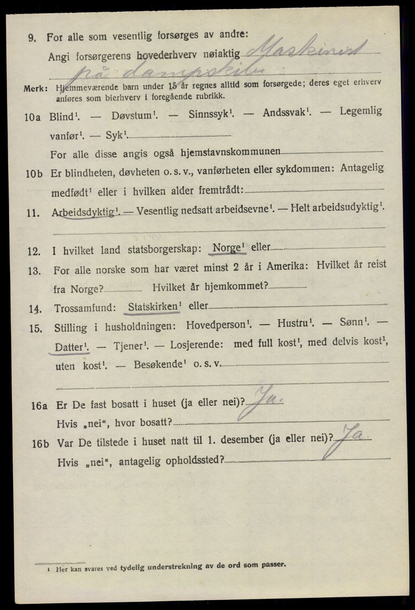 SAO, 1920 census for Glemmen, 1920, p. 21868