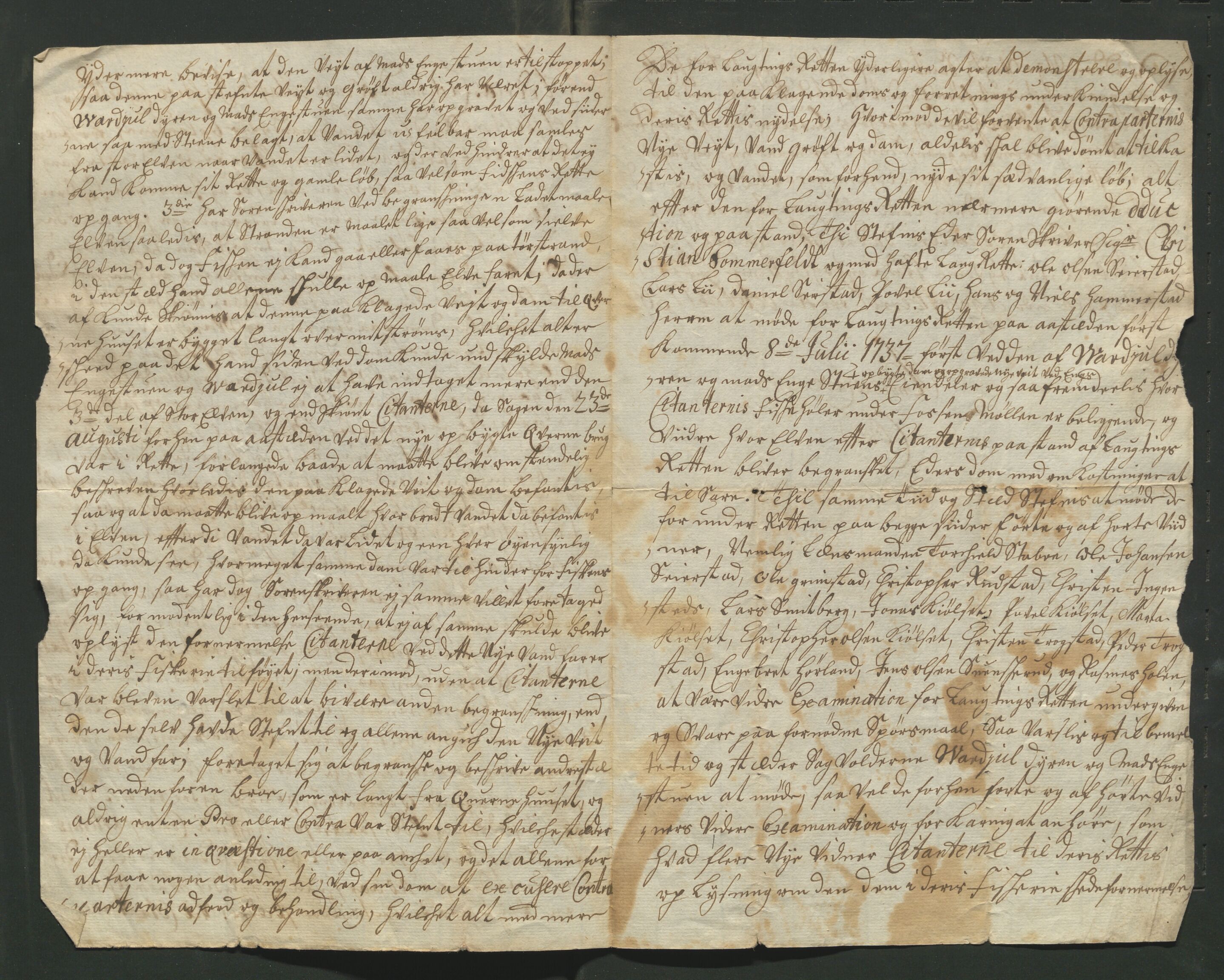 Åker i Vang, Hedmark, og familien Todderud, AV/SAH-ARK-010/J/Jc/L0001: Korrespondanse, 1706-1752, p. 49