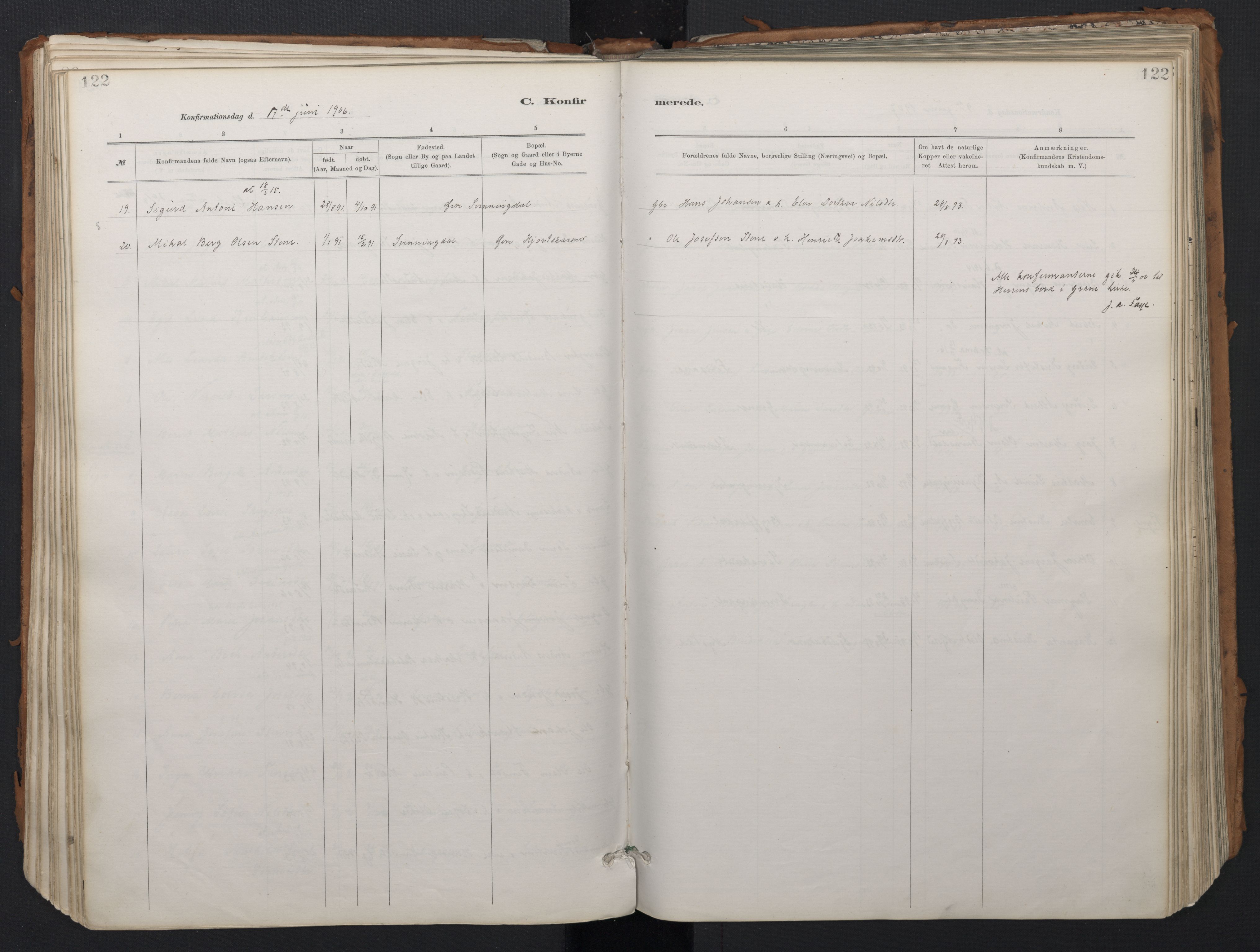 Ministerialprotokoller, klokkerbøker og fødselsregistre - Nordland, SAT/A-1459/824/L0338: Parish register (official) no. 824A01, 1880-1915, p. 122