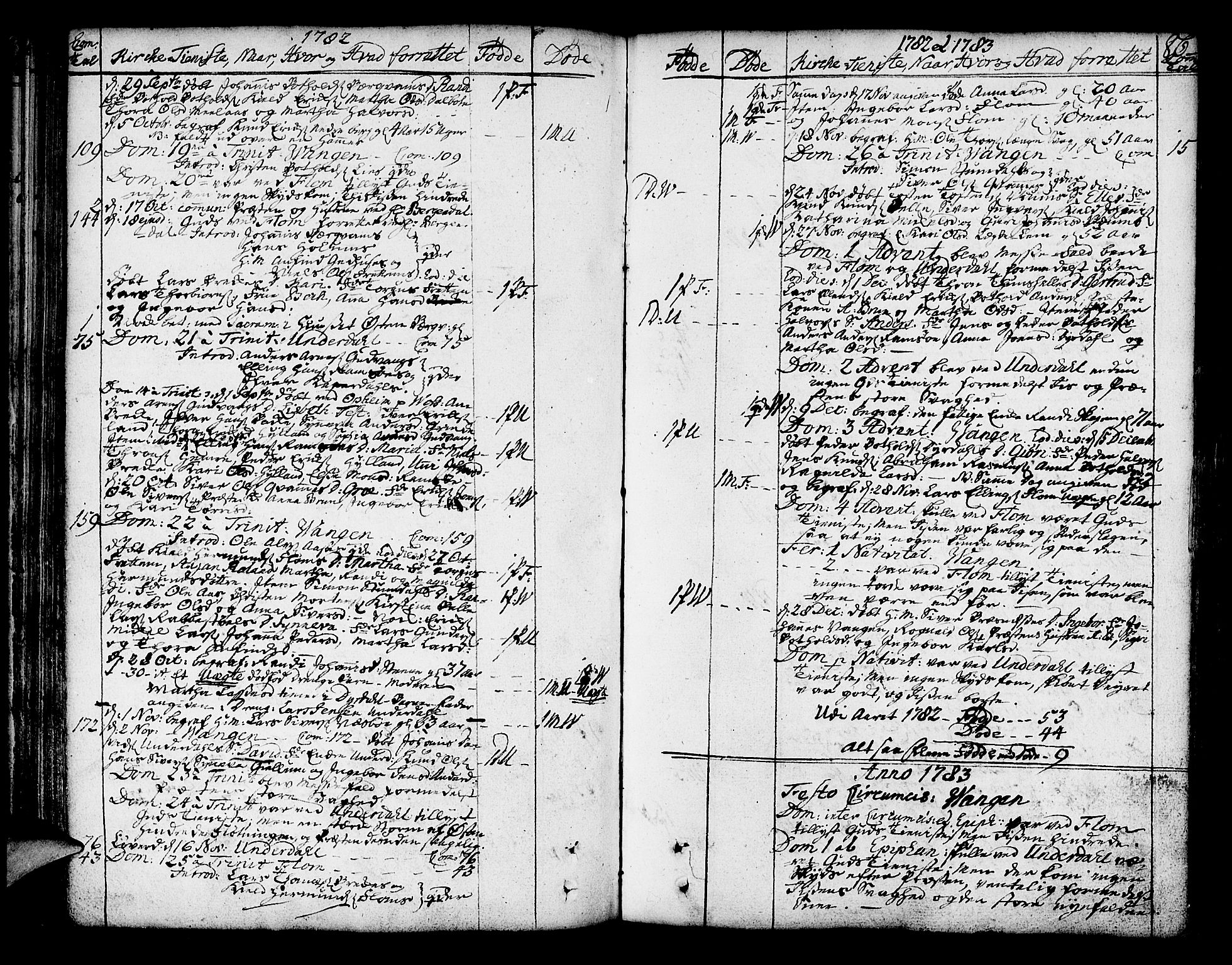 Aurland sokneprestembete, AV/SAB-A-99937/H/Ha/Haa/L0004: Parish register (official) no. A 4, 1756-1801, p. 86