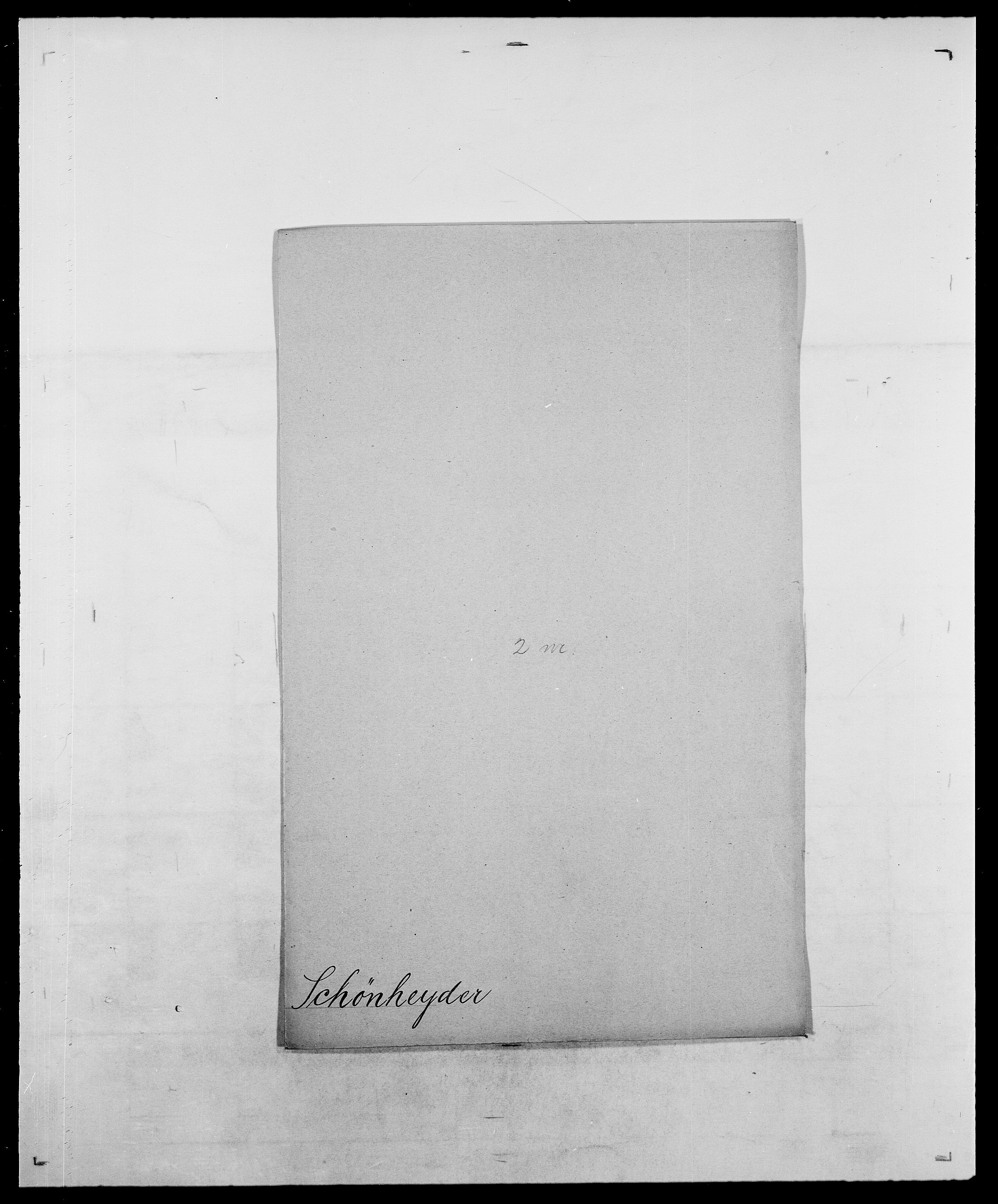 Delgobe, Charles Antoine - samling, AV/SAO-PAO-0038/D/Da/L0035: Schnabel - sjetman, p. 490