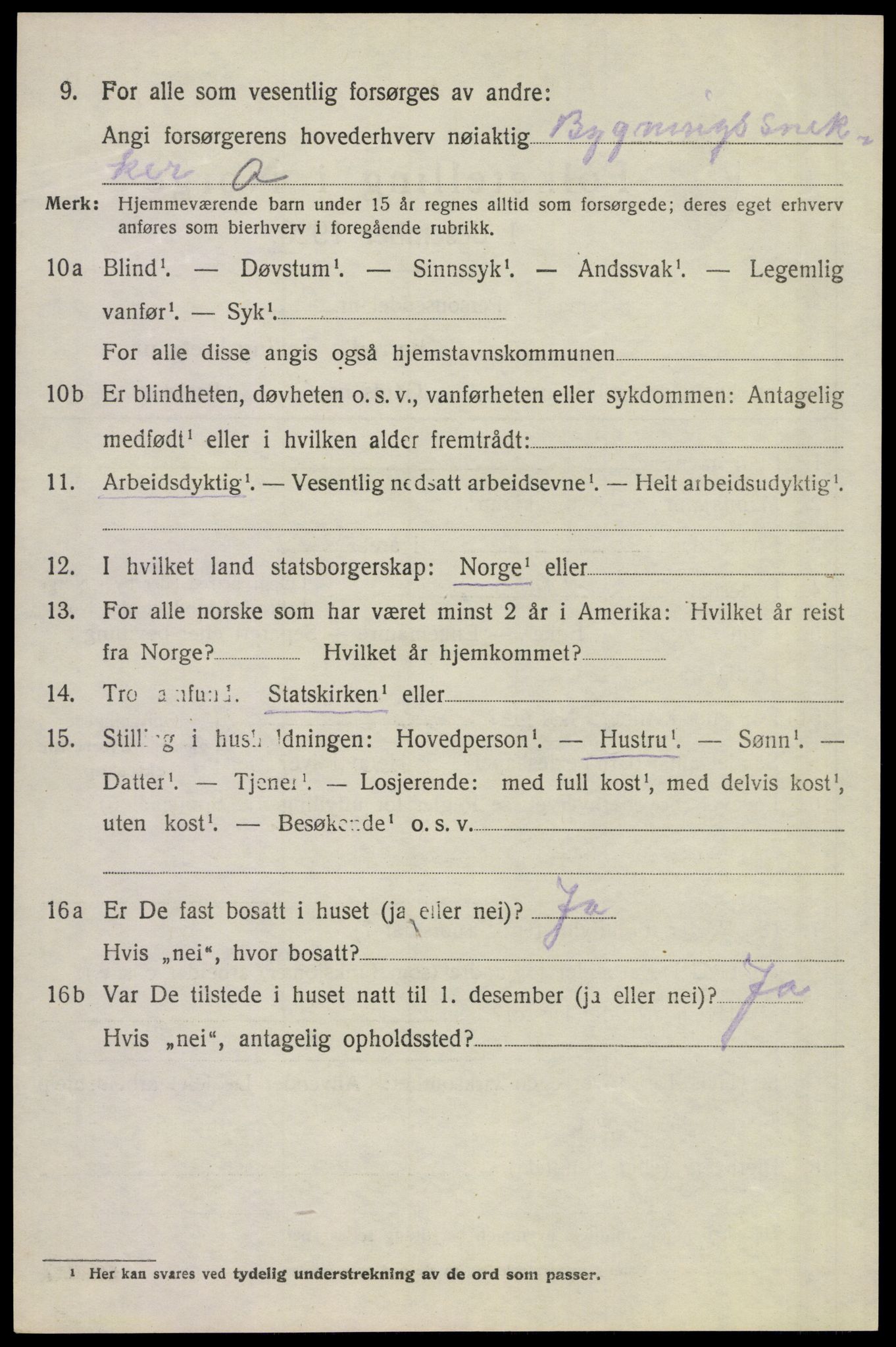 SAKO, 1920 census for Sem, 1920, p. 13790