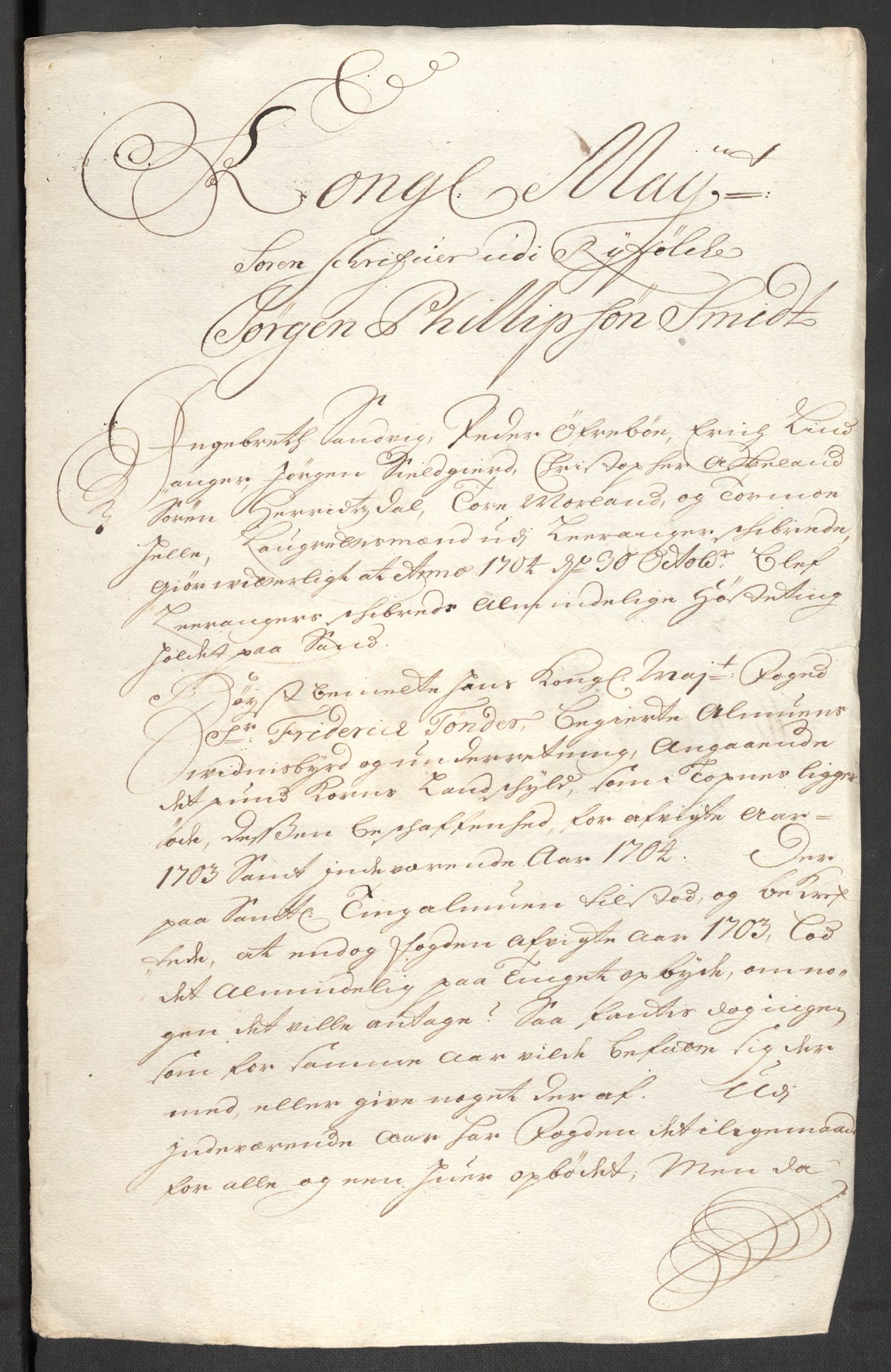 Rentekammeret inntil 1814, Reviderte regnskaper, Fogderegnskap, RA/EA-4092/R47/L2860: Fogderegnskap Ryfylke, 1703-1705, p. 162