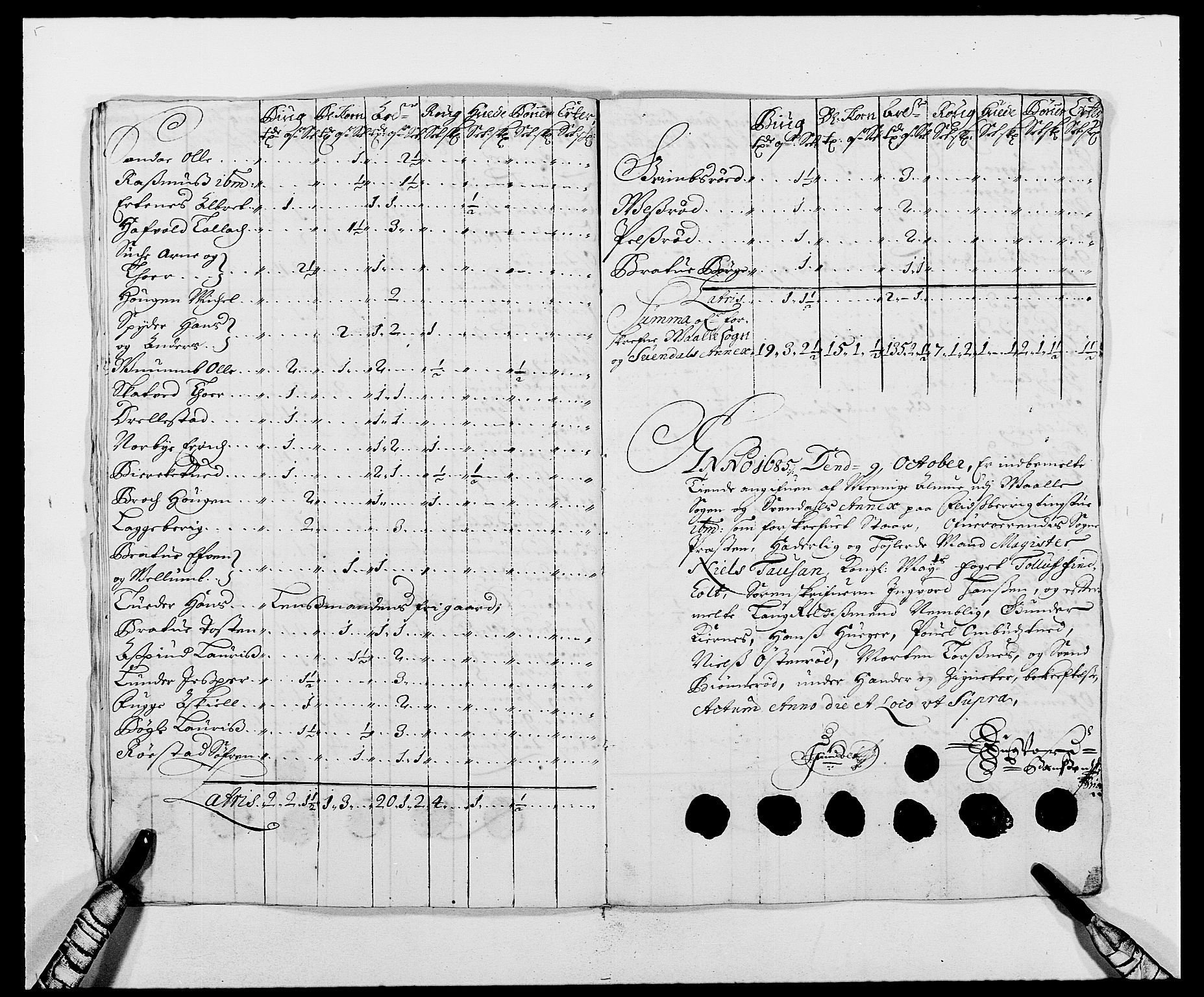 Rentekammeret inntil 1814, Reviderte regnskaper, Fogderegnskap, AV/RA-EA-4092/R02/L0105: Fogderegnskap Moss og Verne kloster, 1685-1687, p. 47