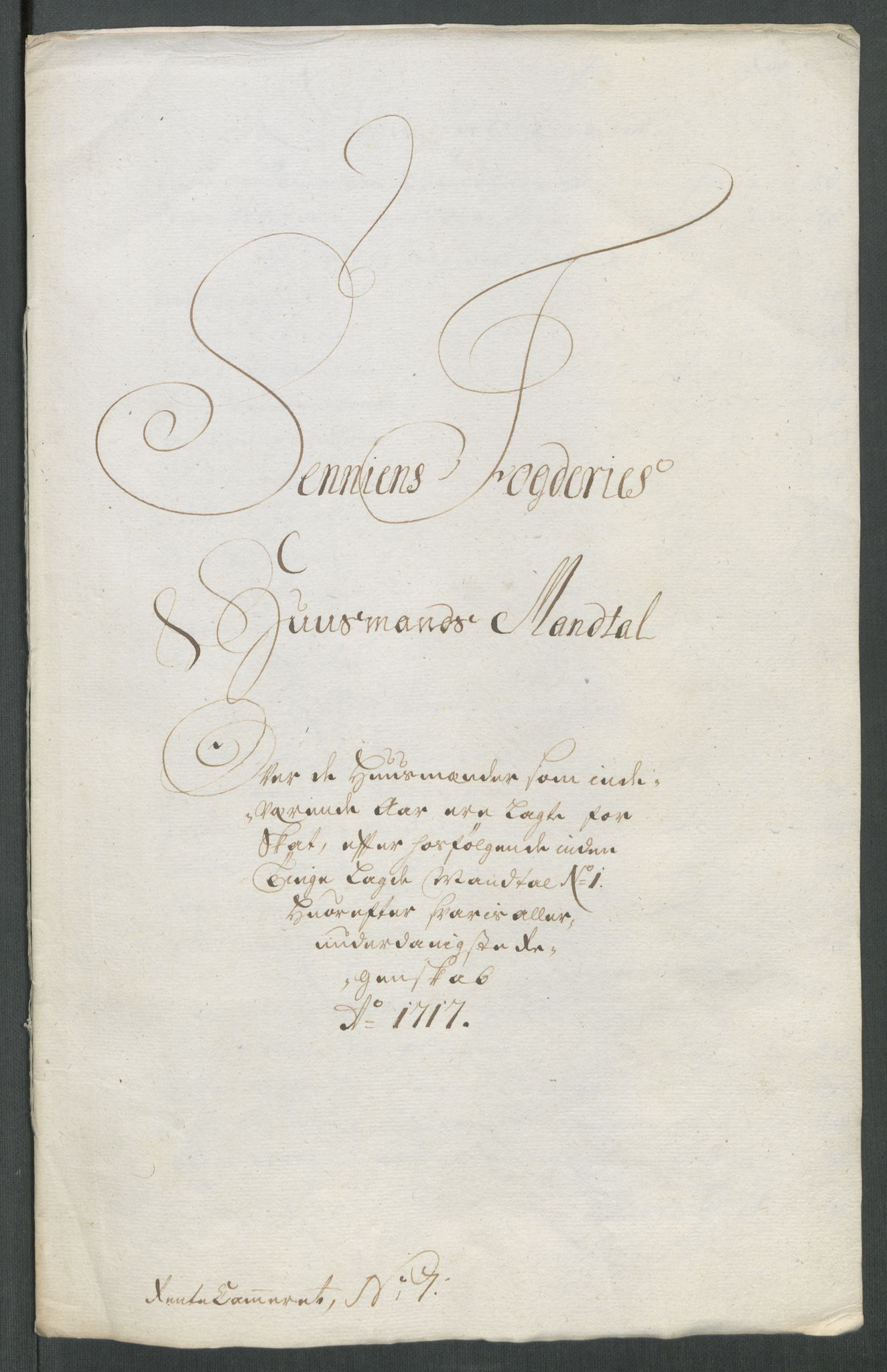 Rentekammeret inntil 1814, Reviderte regnskaper, Fogderegnskap, RA/EA-4092/R68/L4763: Fogderegnskap Senja og Troms, 1717, p. 103