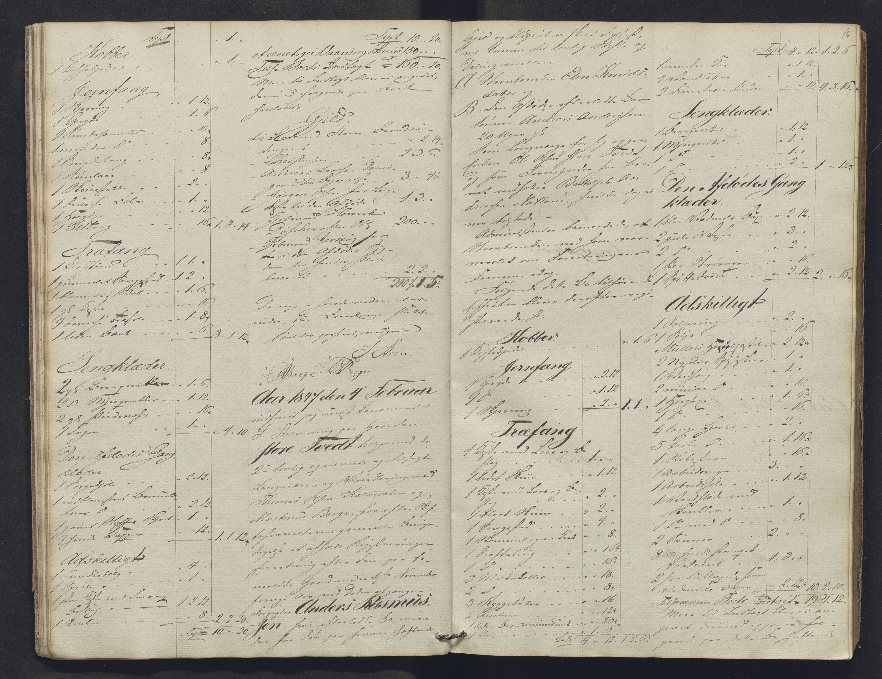 Nordhordland sorenskrivar, AV/SAB-A-2901/1/H/Hb/L0024: Registreringsprotokollar, 1846-1852, p. 16