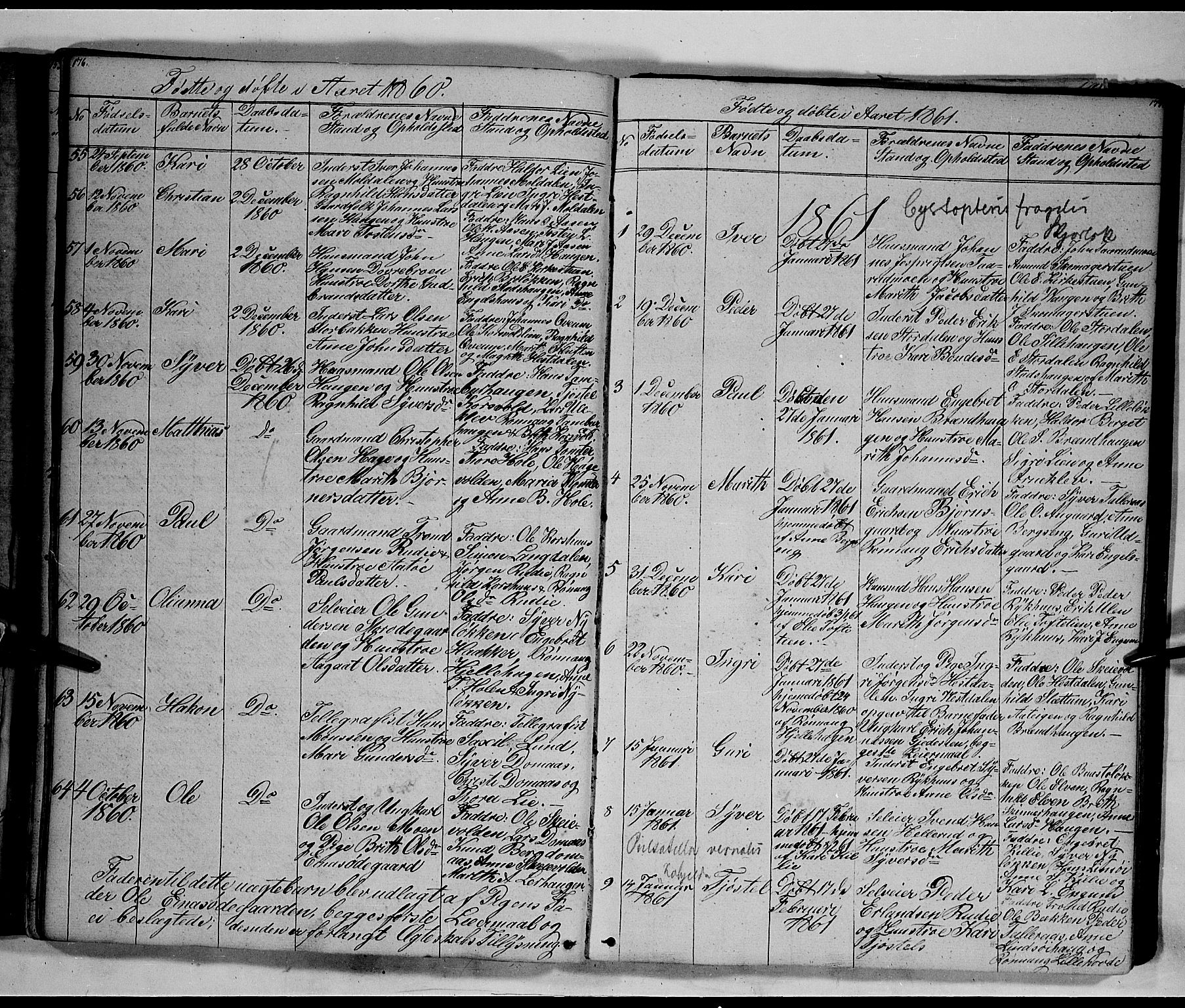 Lesja prestekontor, SAH/PREST-068/H/Ha/Hab/L0003: Parish register (copy) no. 3, 1842-1862, p. 176-177