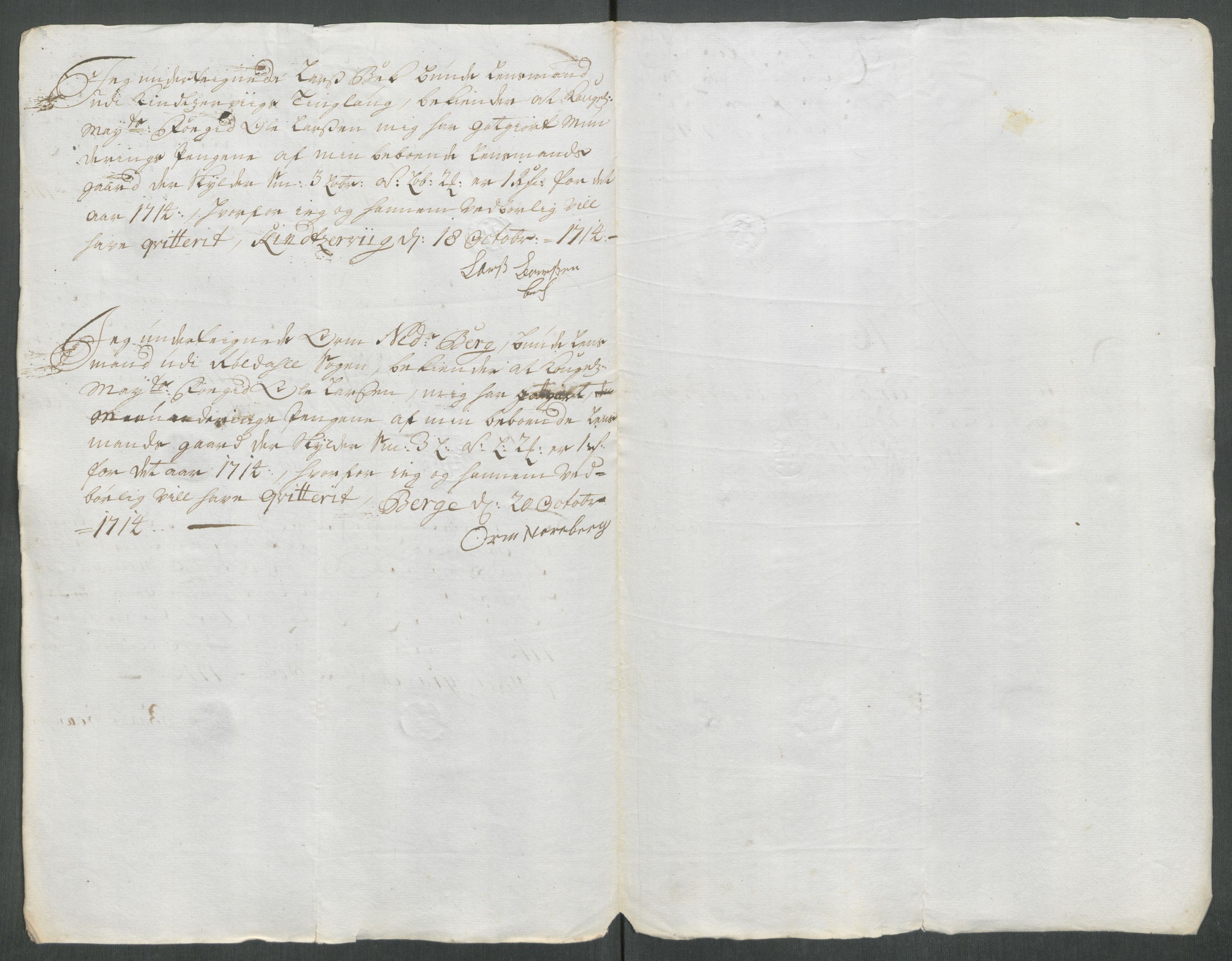 Rentekammeret inntil 1814, Reviderte regnskaper, Fogderegnskap, AV/RA-EA-4092/R48/L2990: Fogderegnskap Sunnhordland og Hardanger, 1714, p. 378