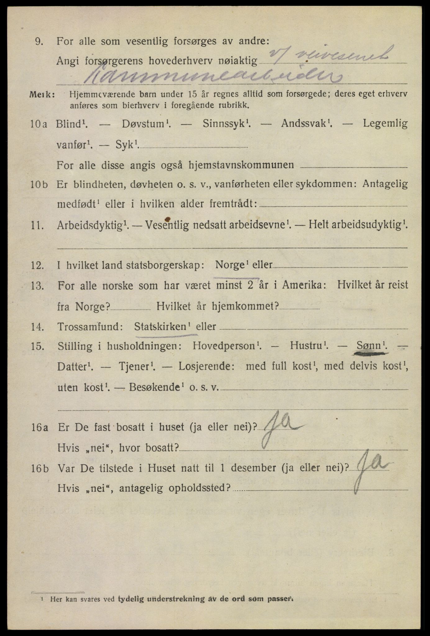 SAKO, 1920 census for Drammen, 1920, p. 24972