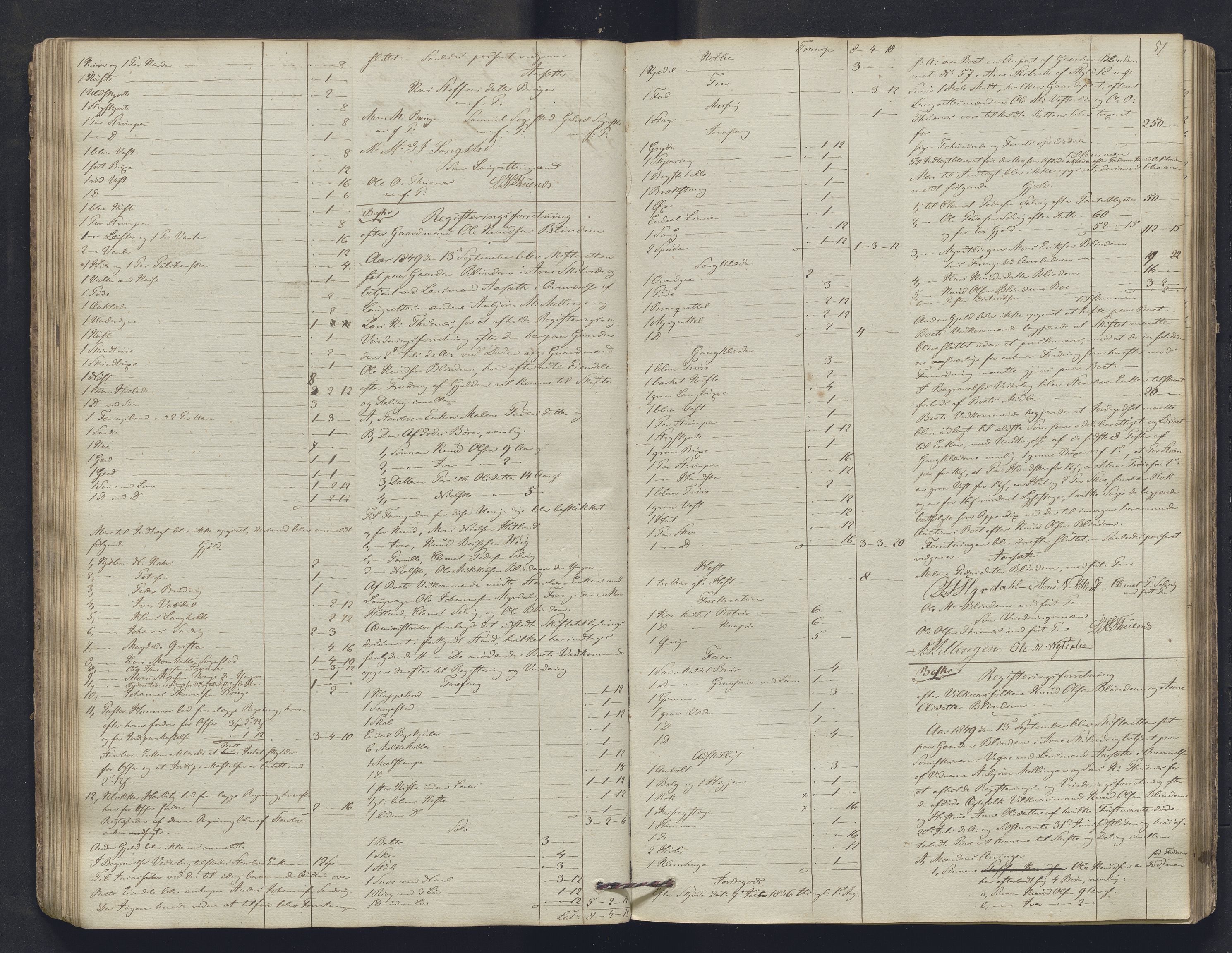 Nordhordland sorenskrivar, SAB/A-2901/1/H/Hb/L0004: Registreringsprotokollar, 1846-1852, p. 51