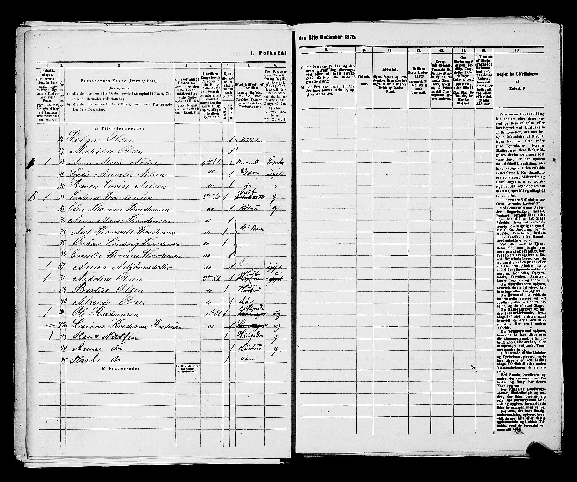 RA, 1875 census for 0301 Kristiania, 1875, p. 4742