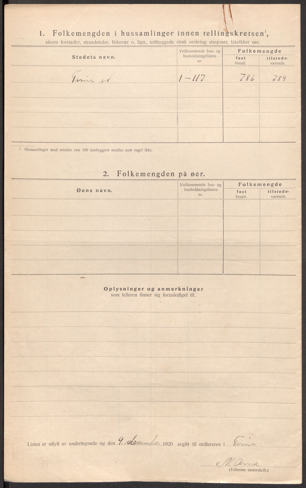 SAST, 1920 census for Time, 1920, p. 14