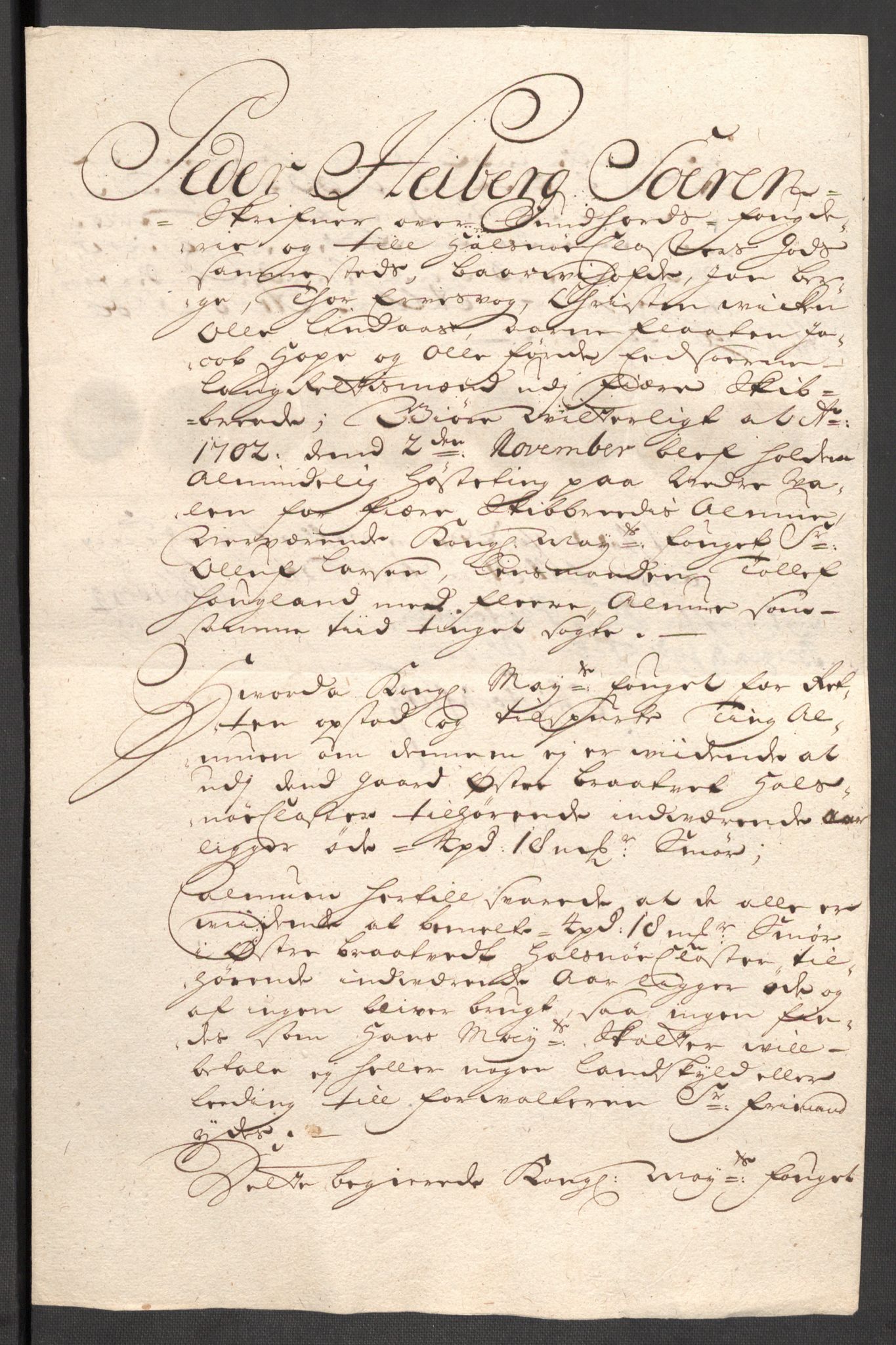 Rentekammeret inntil 1814, Reviderte regnskaper, Fogderegnskap, RA/EA-4092/R48/L2980: Fogderegnskap Sunnhordland og Hardanger, 1702, p. 204