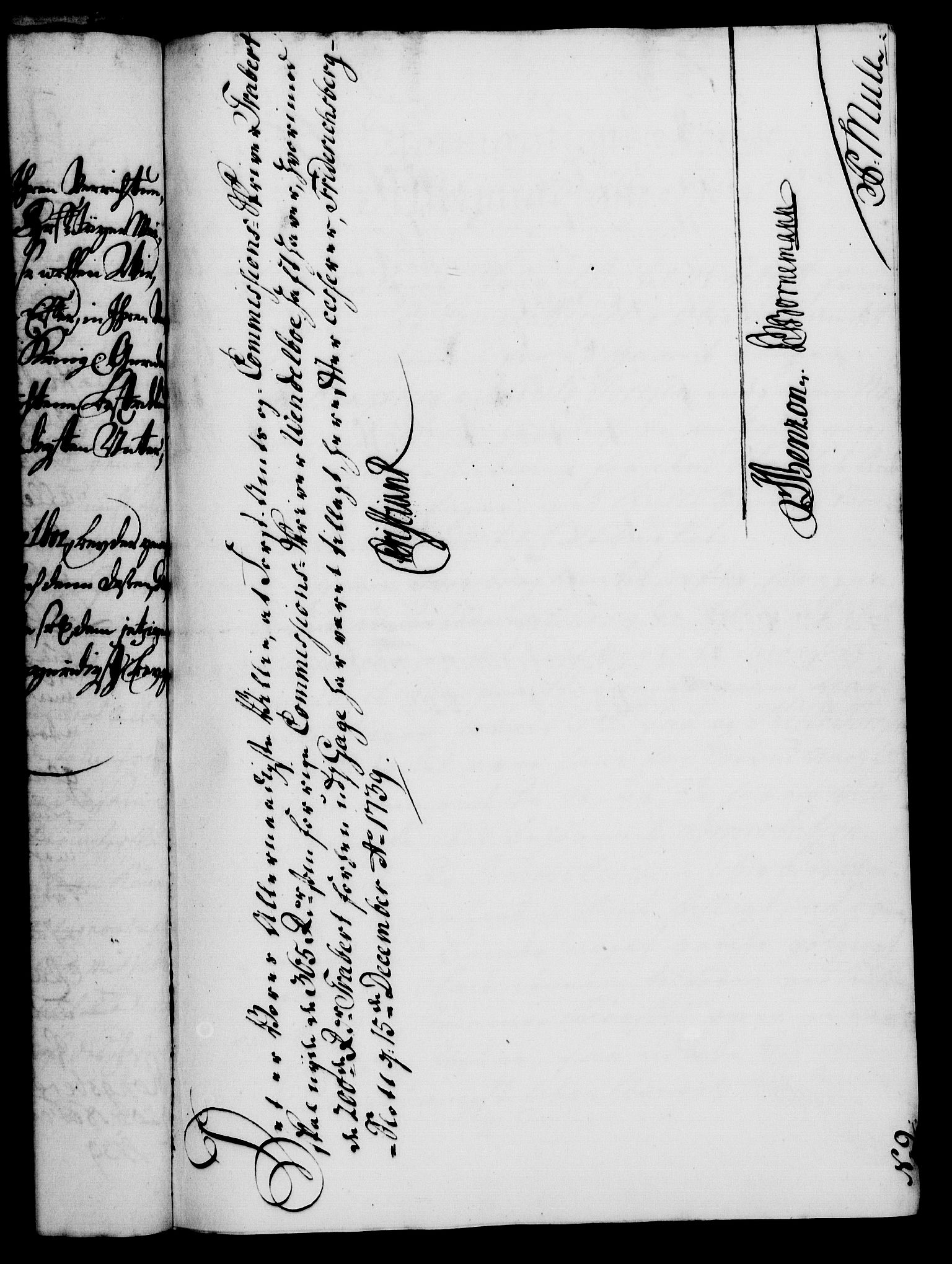 Rentekammeret, Kammerkanselliet, RA/EA-3111/G/Gf/Gfa/L0022: Norsk relasjons- og resolusjonsprotokoll (merket RK 52.22), 1739, p. 828