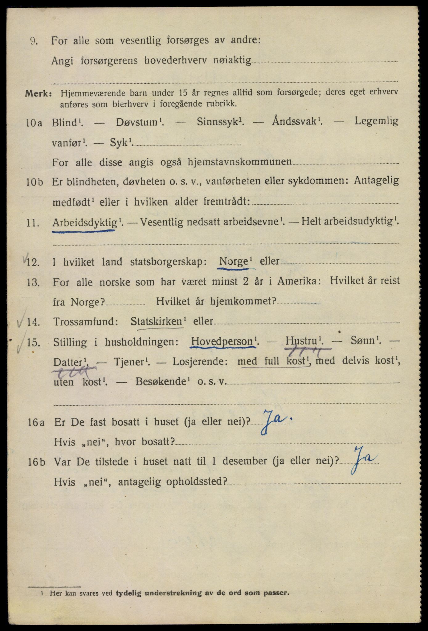 SAO, 1920 census for Kristiania, 1920, p. 269660