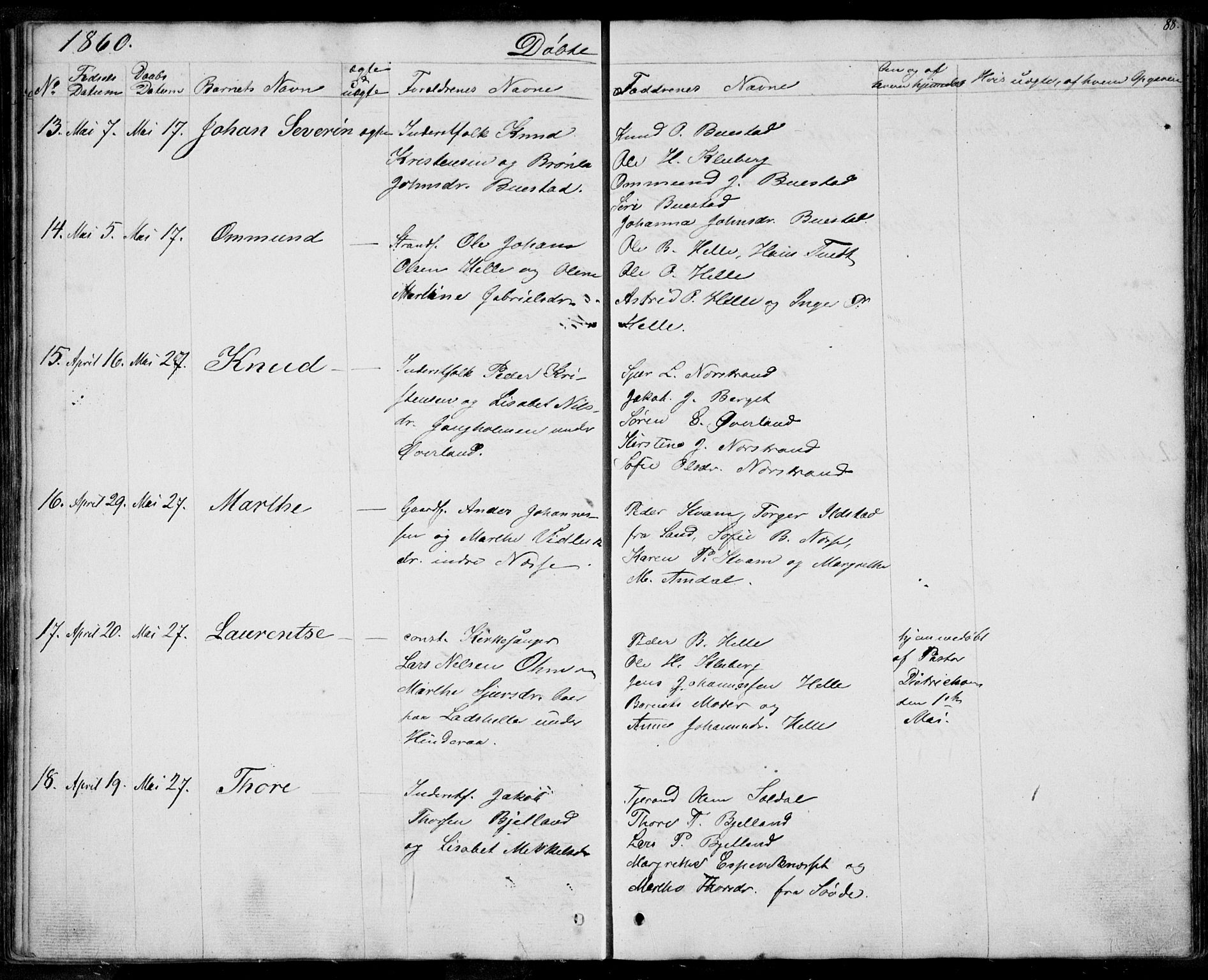 Nedstrand sokneprestkontor, AV/SAST-A-101841/01/IV: Parish register (official) no. A 8, 1839-1860, p. 88