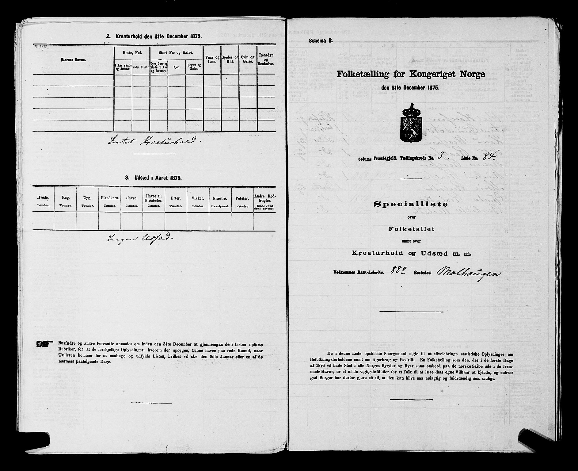 SAKO, 1875 census for 0818P Solum, 1875, p. 642