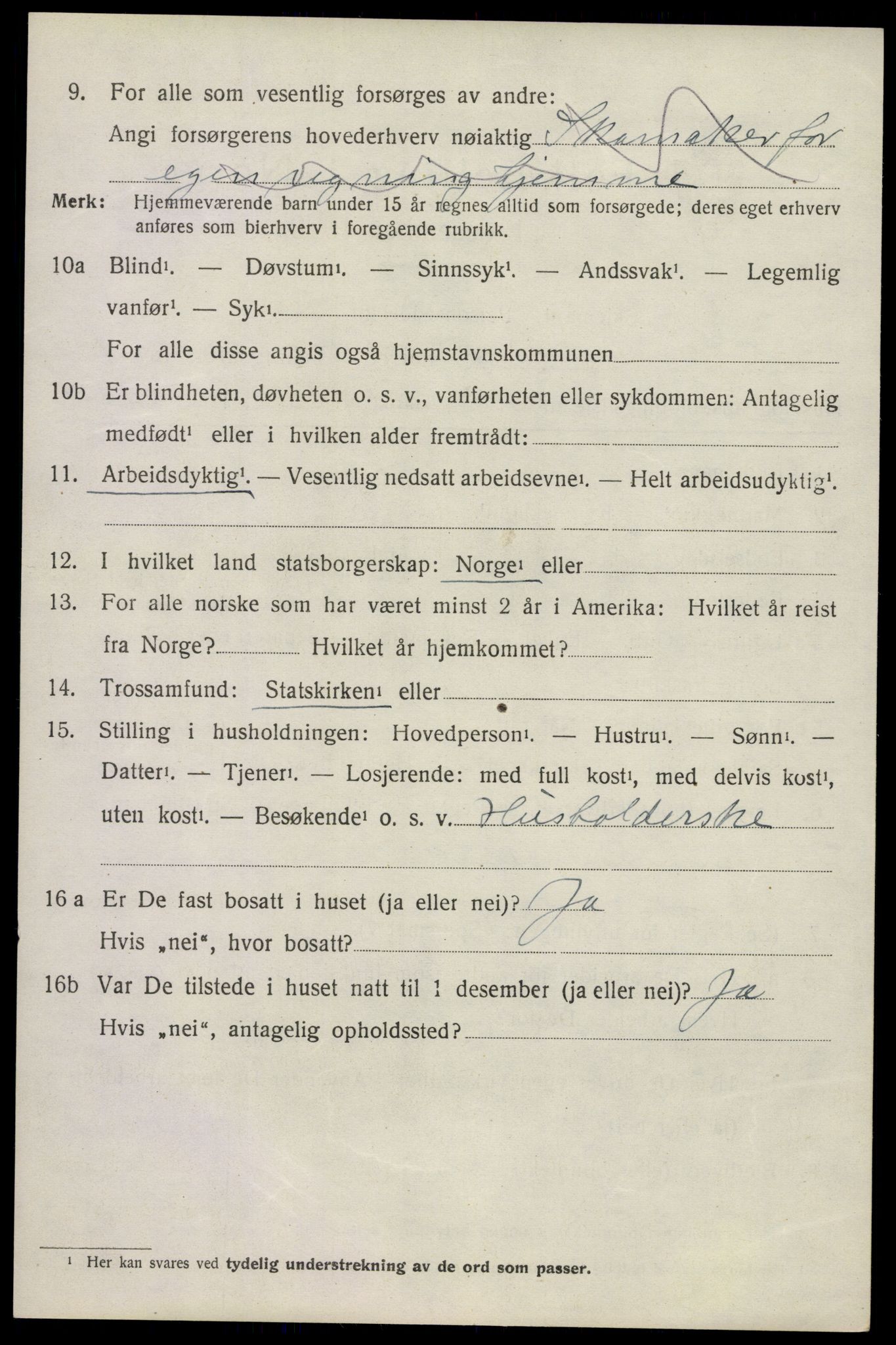 SAKO, 1920 census for Ramnes, 1920, p. 1943