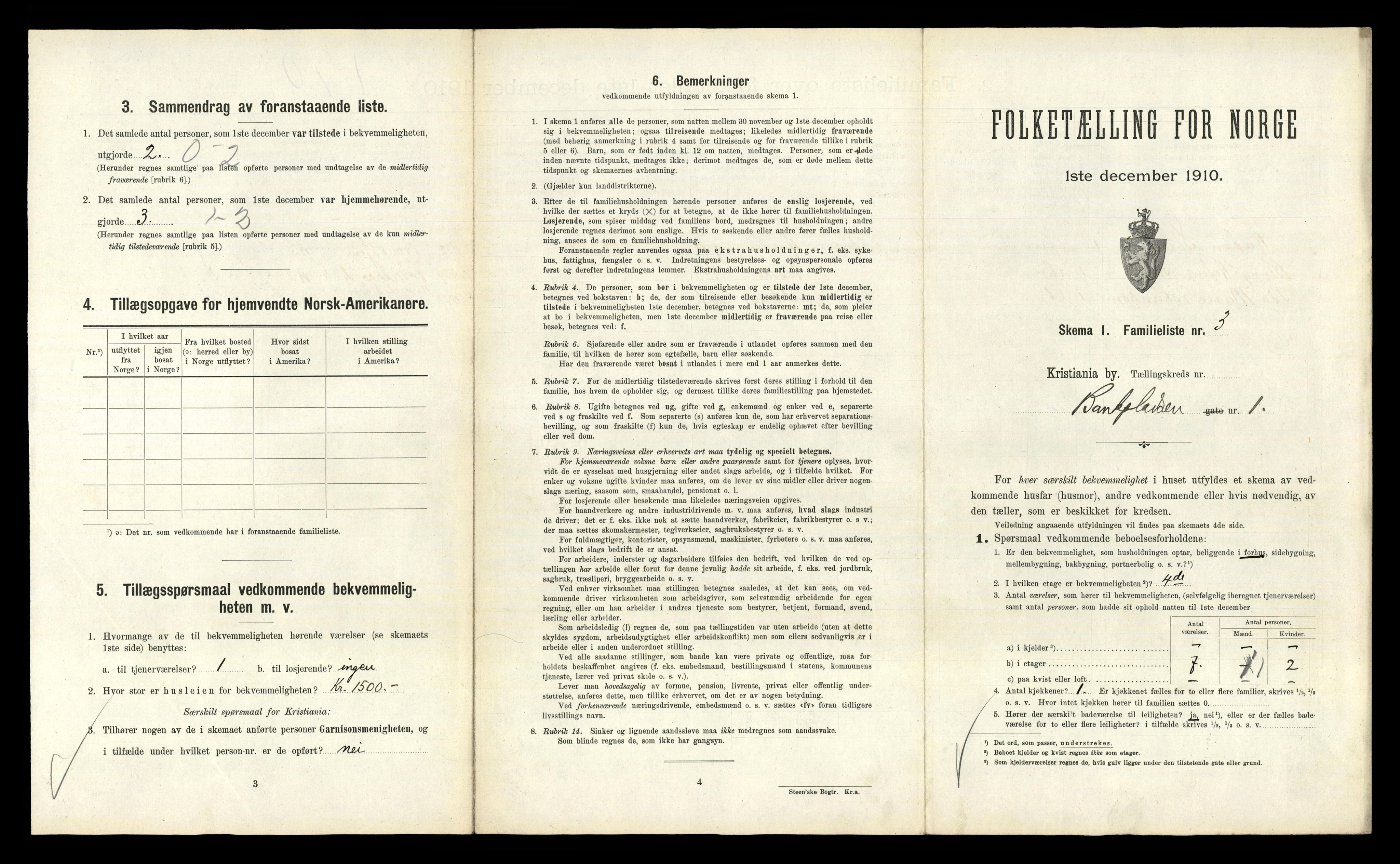 RA, 1910 census for Kristiania, 1910, p. 4493